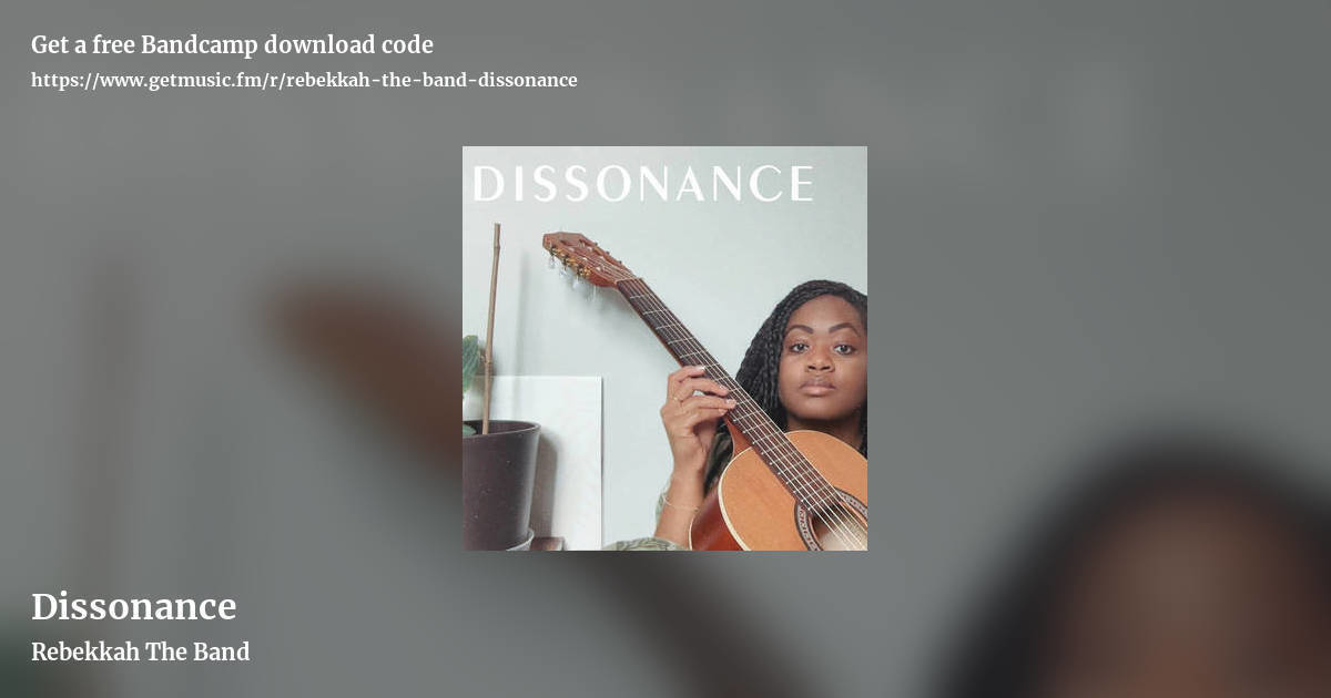 Dissonance by Rebekkah The Band, landscape promo share image