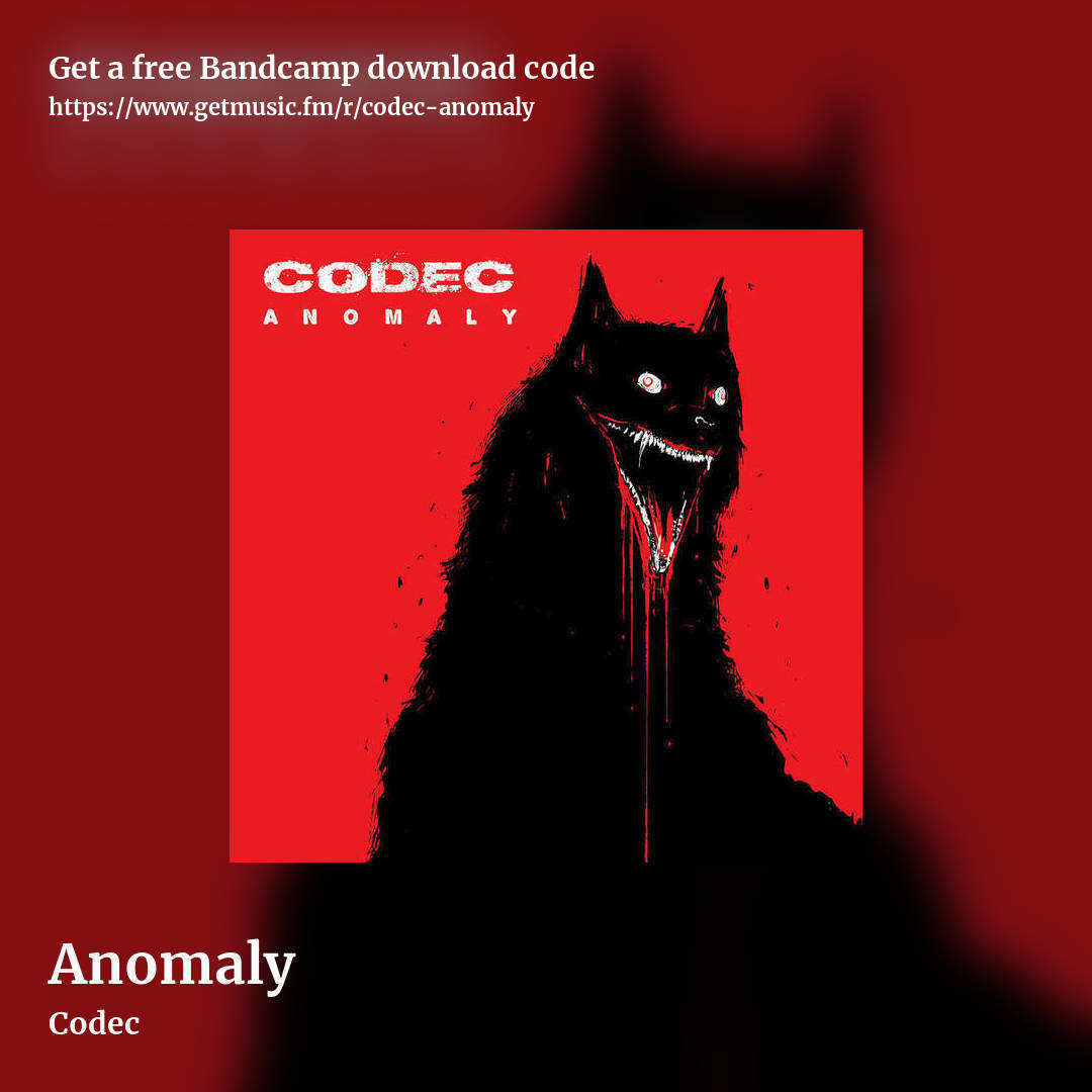 Anomaly by Codec, square promo share image