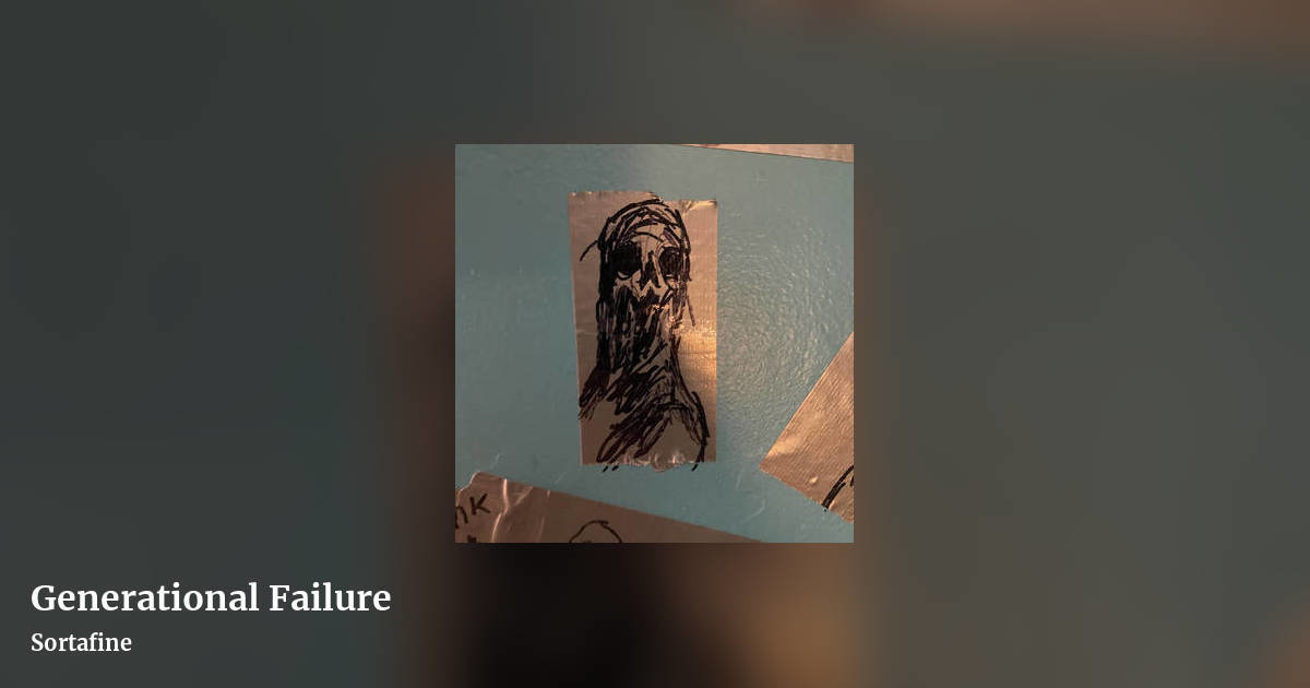 Generational Failure by Sortafine, landscape clean share image