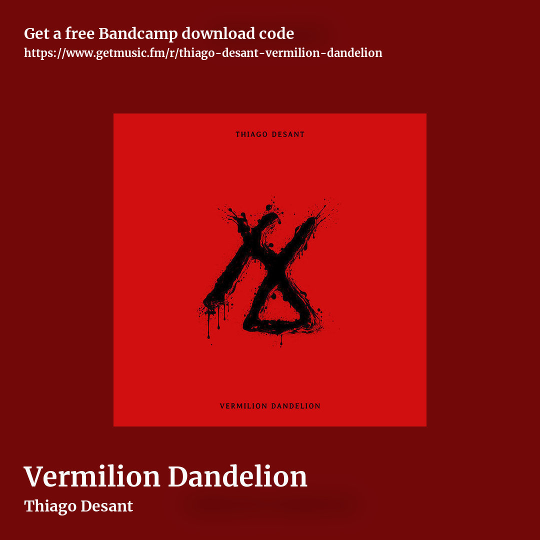 Vermilion Dandelion by Thiago Desant, square promo share image