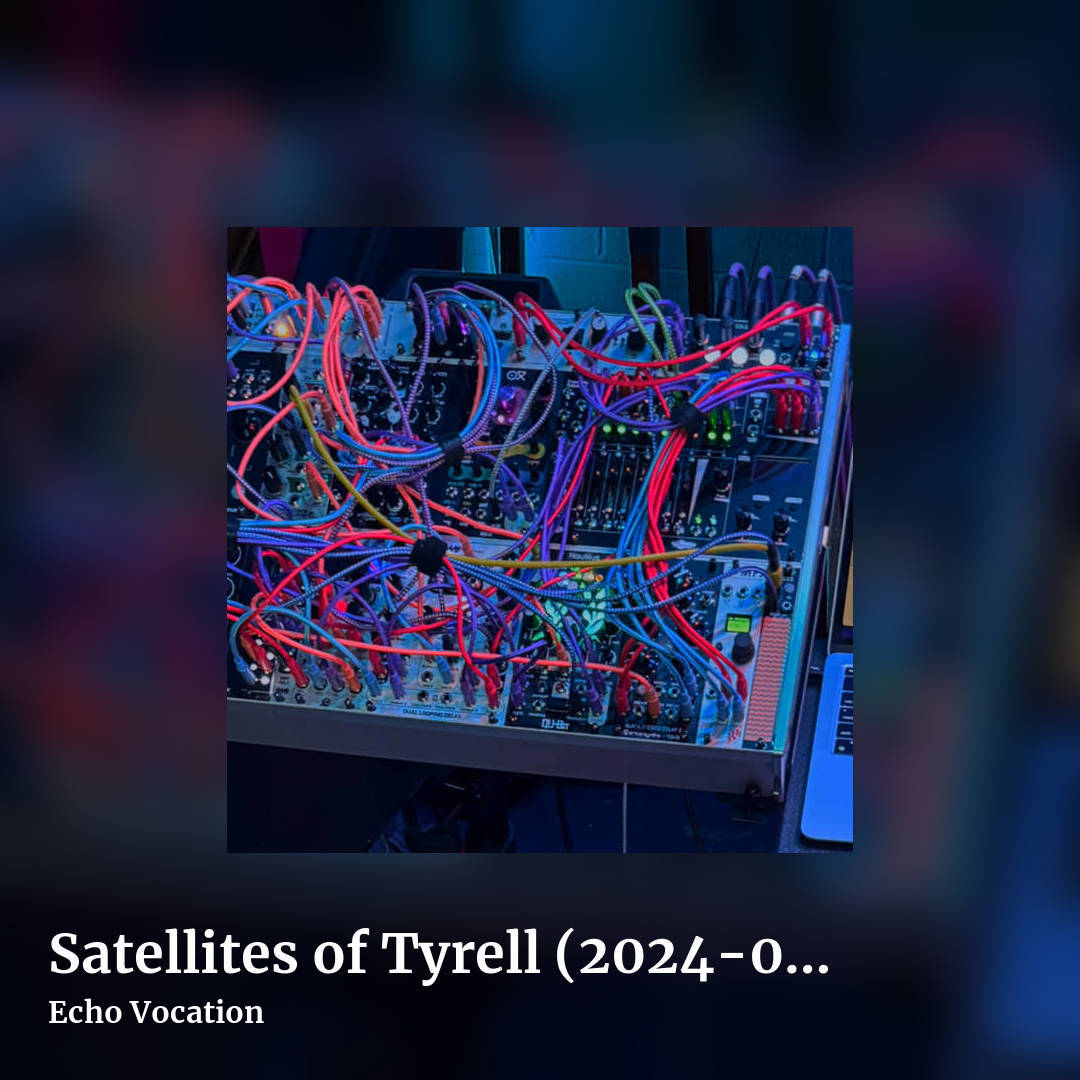 Satellites of Tyrell (2024-08-24 Live Version) by Echo Vocation, square clean share image