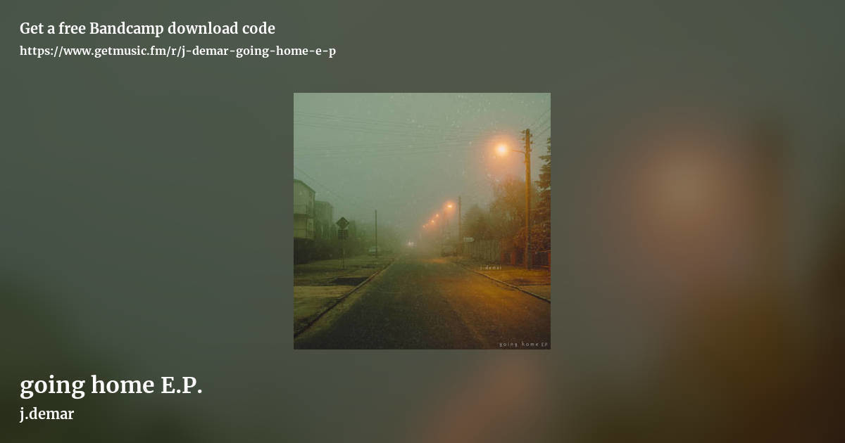 going home E.P. by j.demar, landscape promo share image