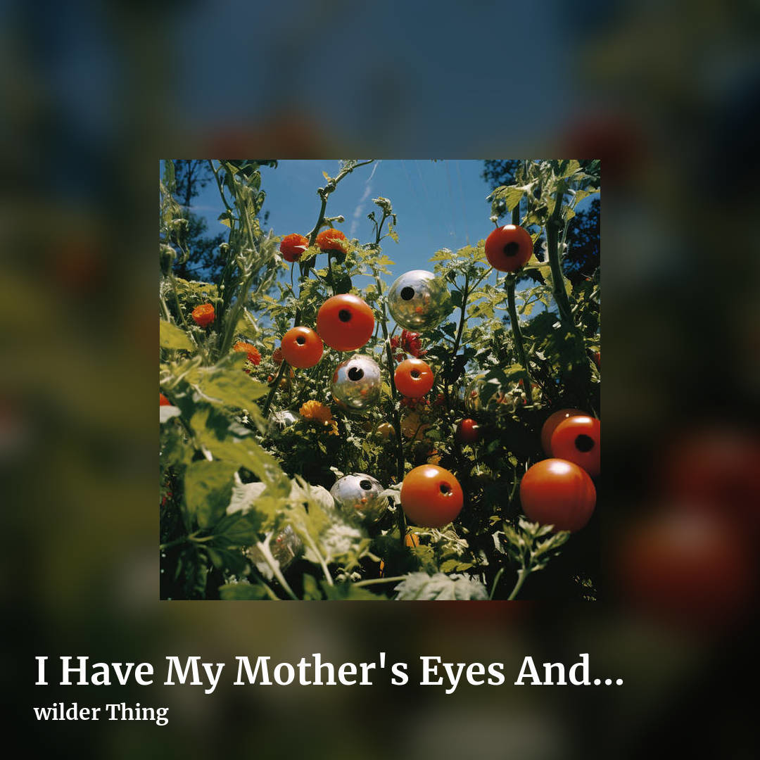 I Have My Mother's Eyes And I'm Not Giving Them Back by wilder Thing, square clean share image