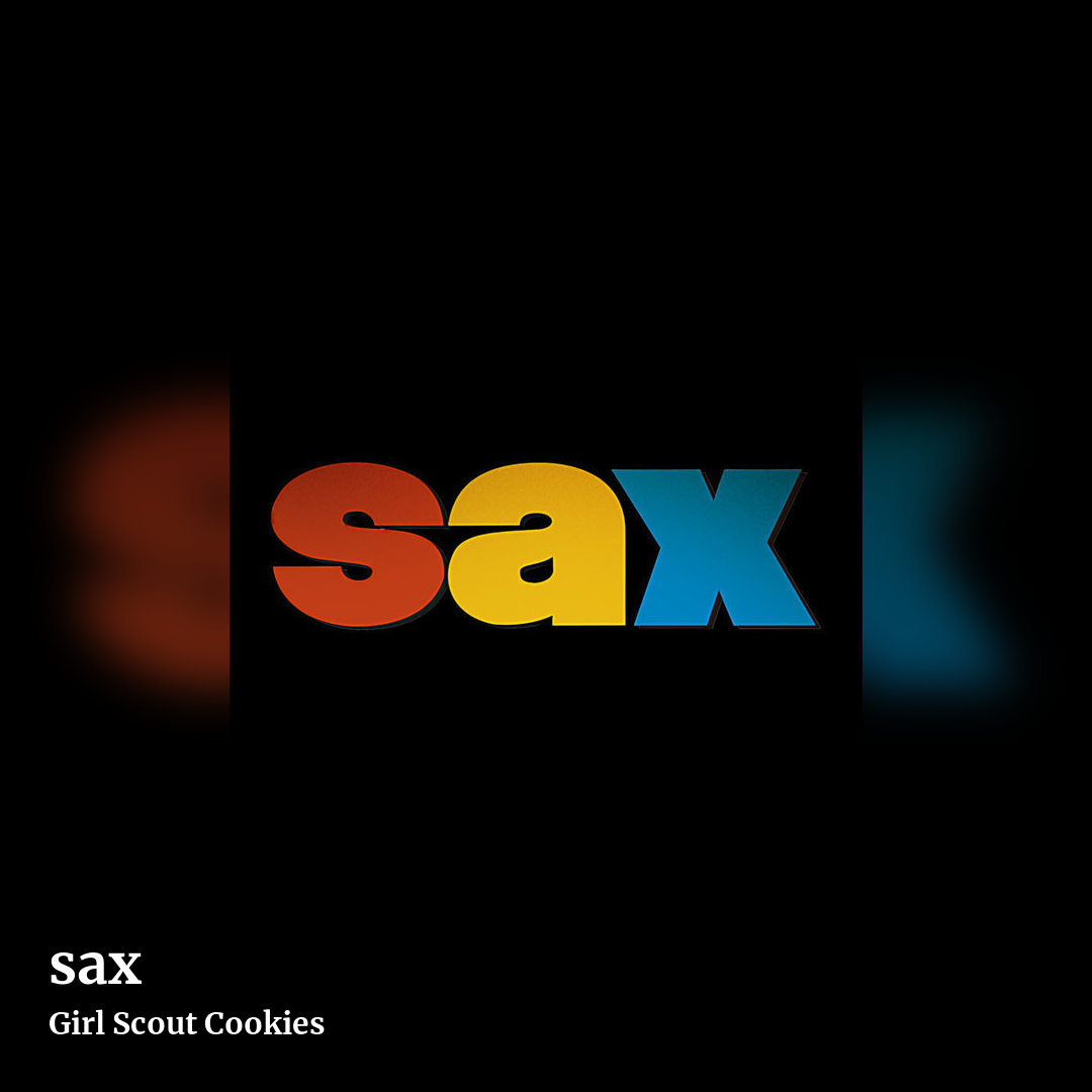 sax by Girl Scout Cookies, square clean share image