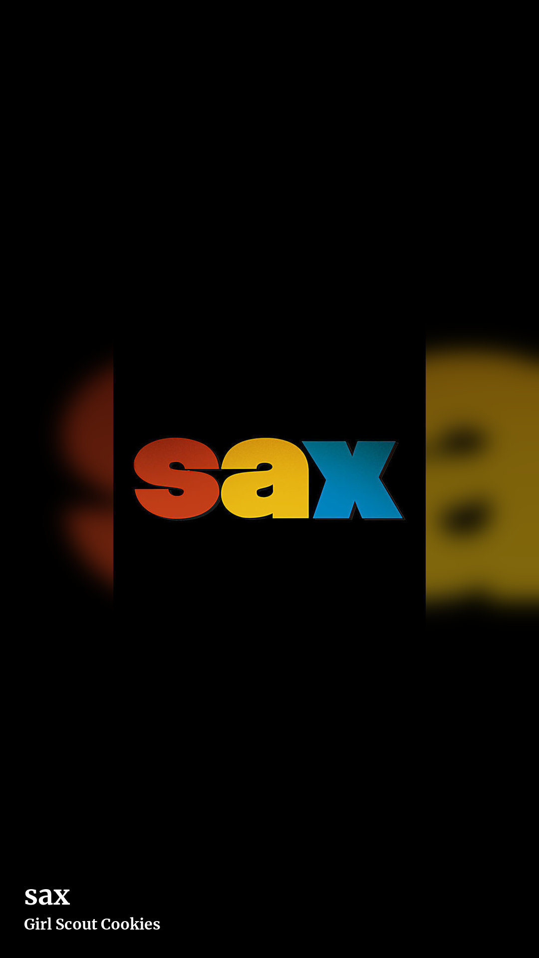 sax by Girl Scout Cookies, story clean share image