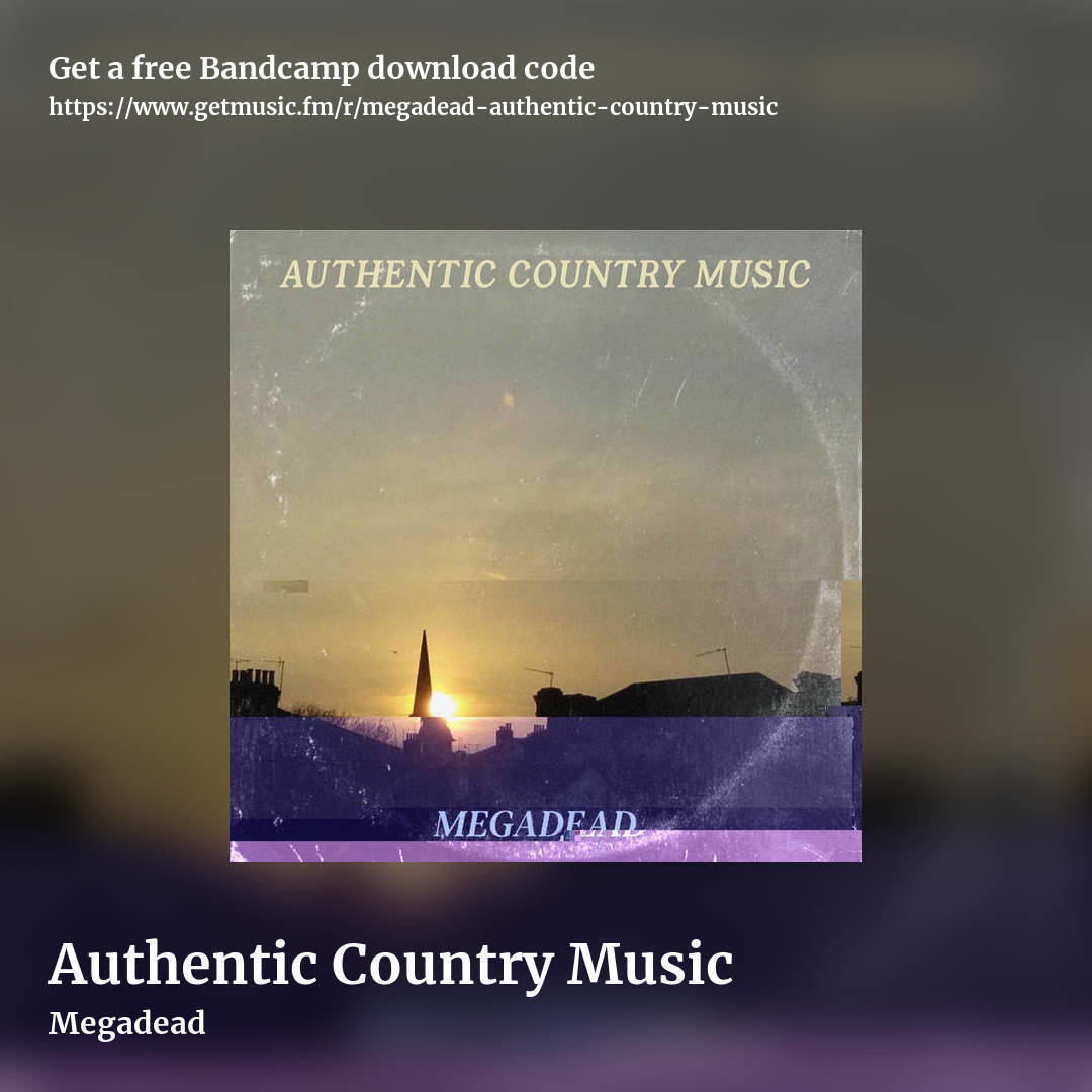 Authentic Country Music by Megadead, square promo share image