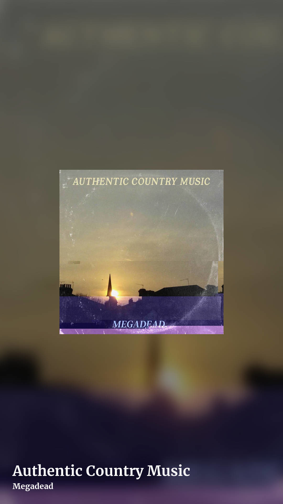 Authentic Country Music by Megadead, story clean share image