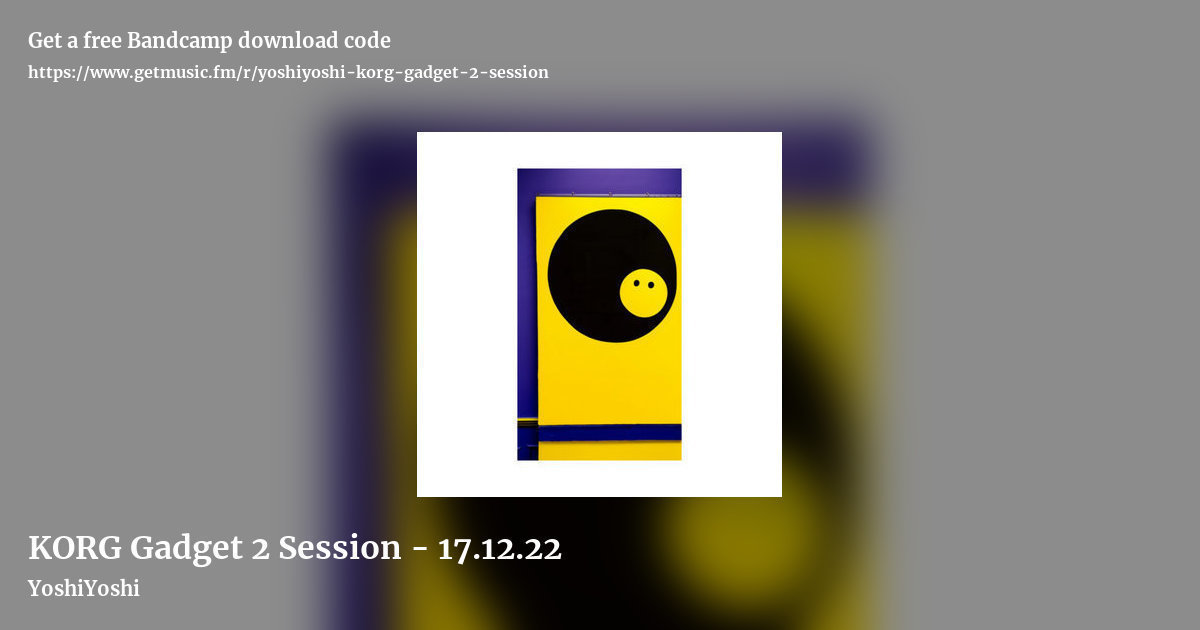 KORG Gadget 2 Session - 17​.​12​.​22 by YoshiYoshi, landscape promo share image