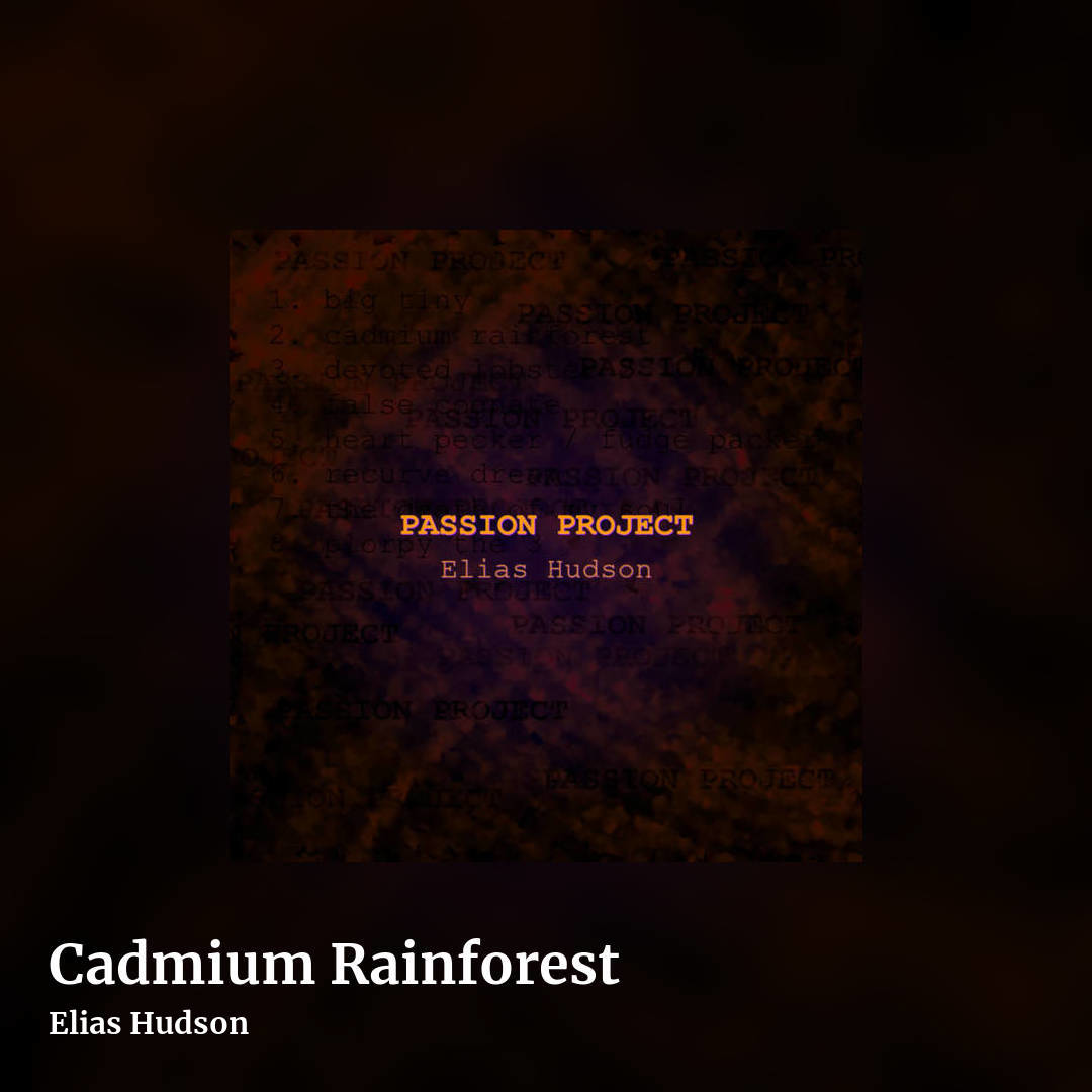 Cadmium Rainforest by Elias Hudson, square clean share image