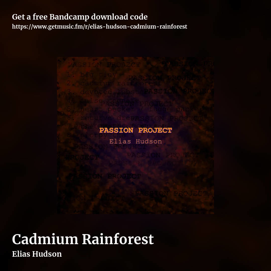 Cadmium Rainforest by Elias Hudson, square promo share image