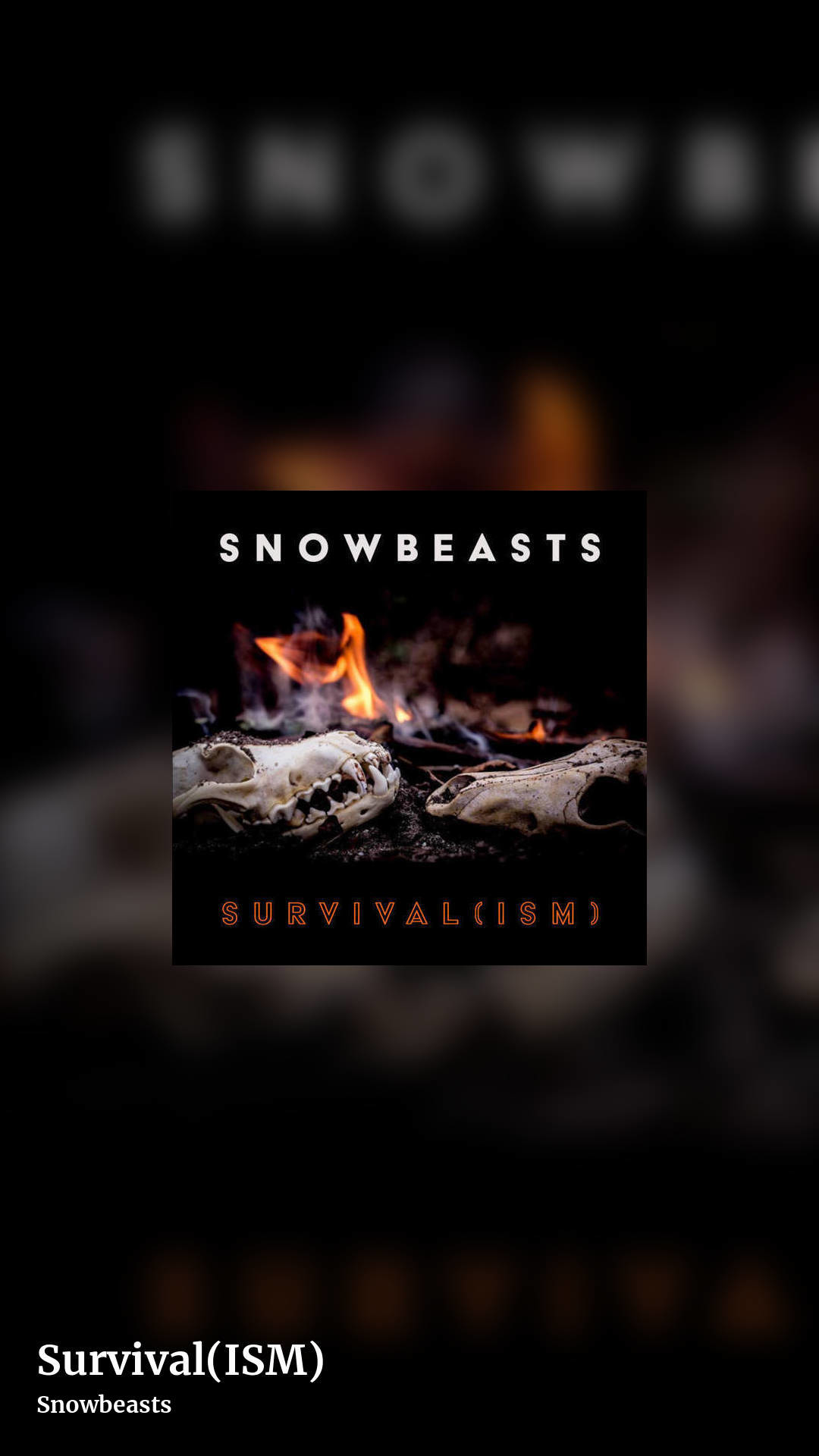 Survival(ISM) by Snowbeasts, story clean share image