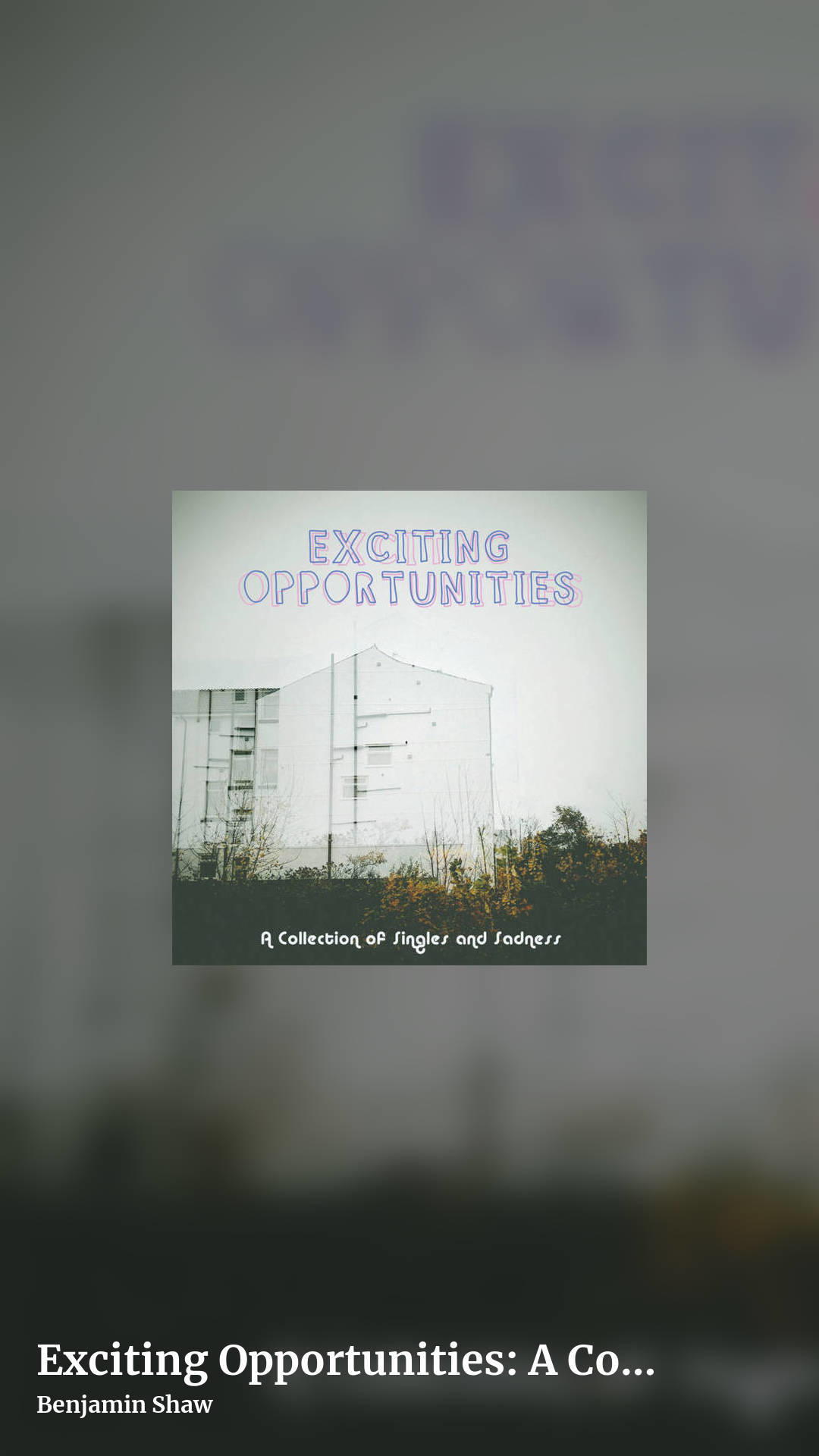 Exciting Opportunities: A Collection of Singles and Sadness by Benjamin Shaw, story clean share image