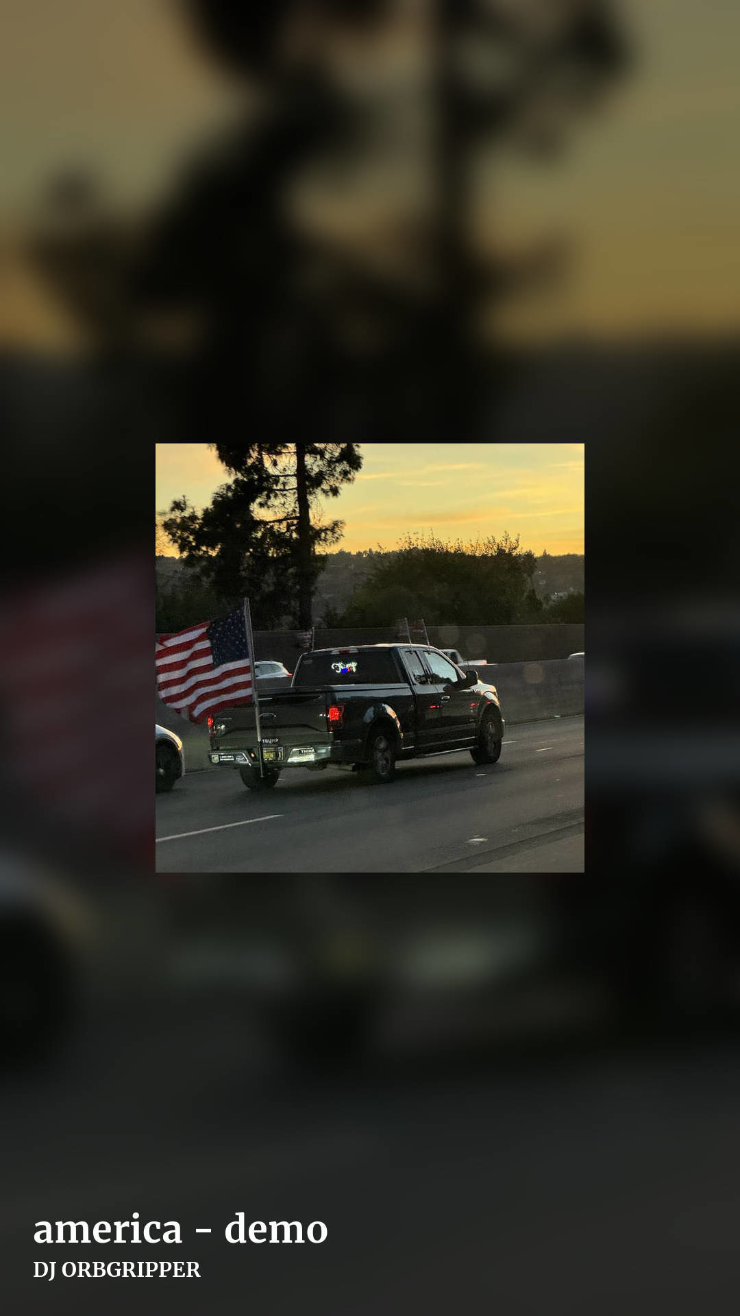 america - demo by DJ ORBGRIPPER, story clean share image