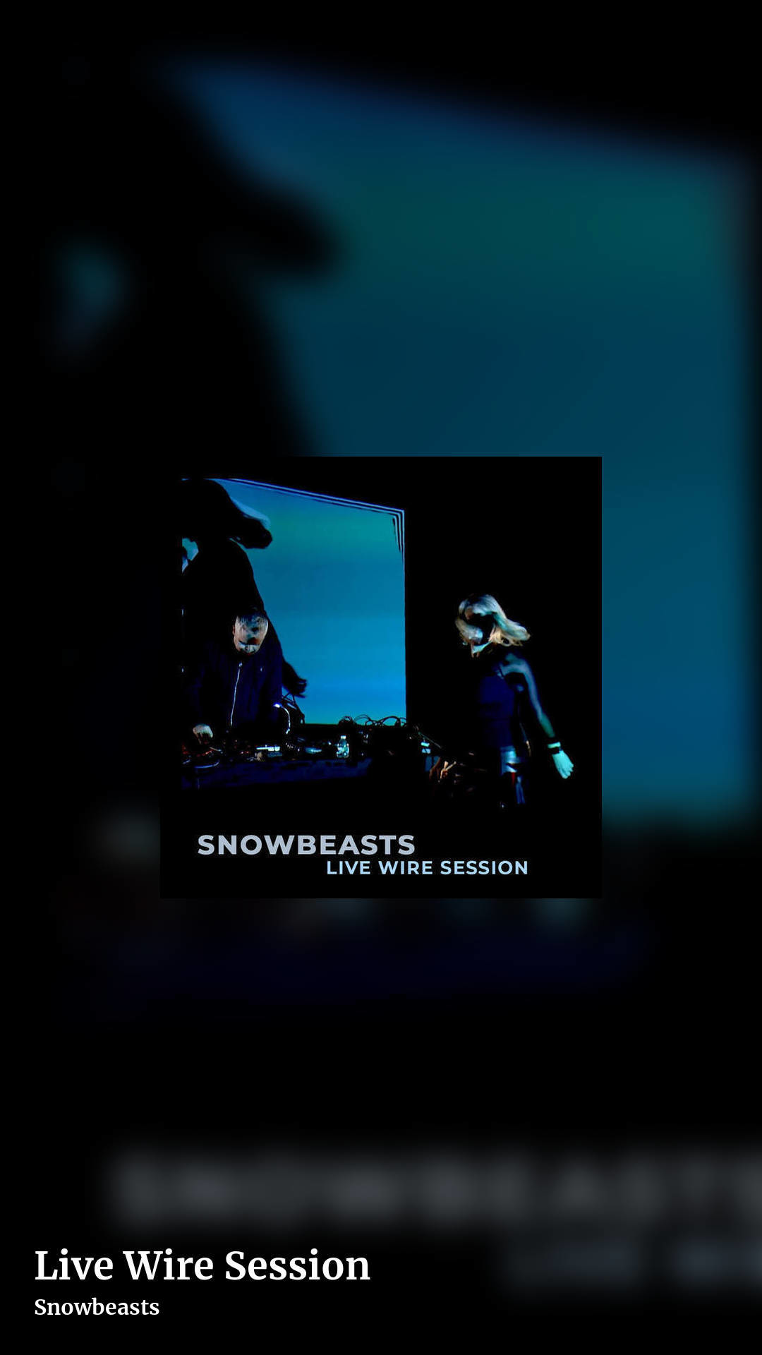 Live Wire Session by Snowbeasts, story clean share image