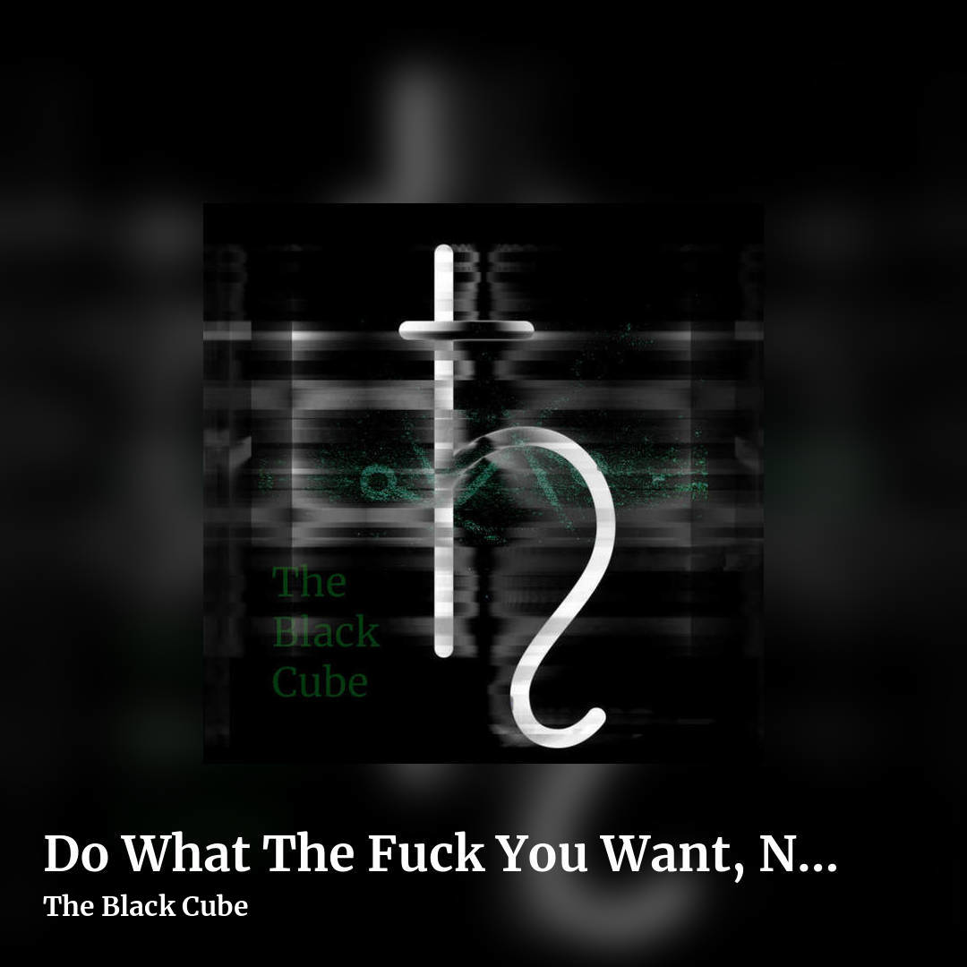 Do What The Fuck You Want, No One Cares by The Black Cube, square clean share image