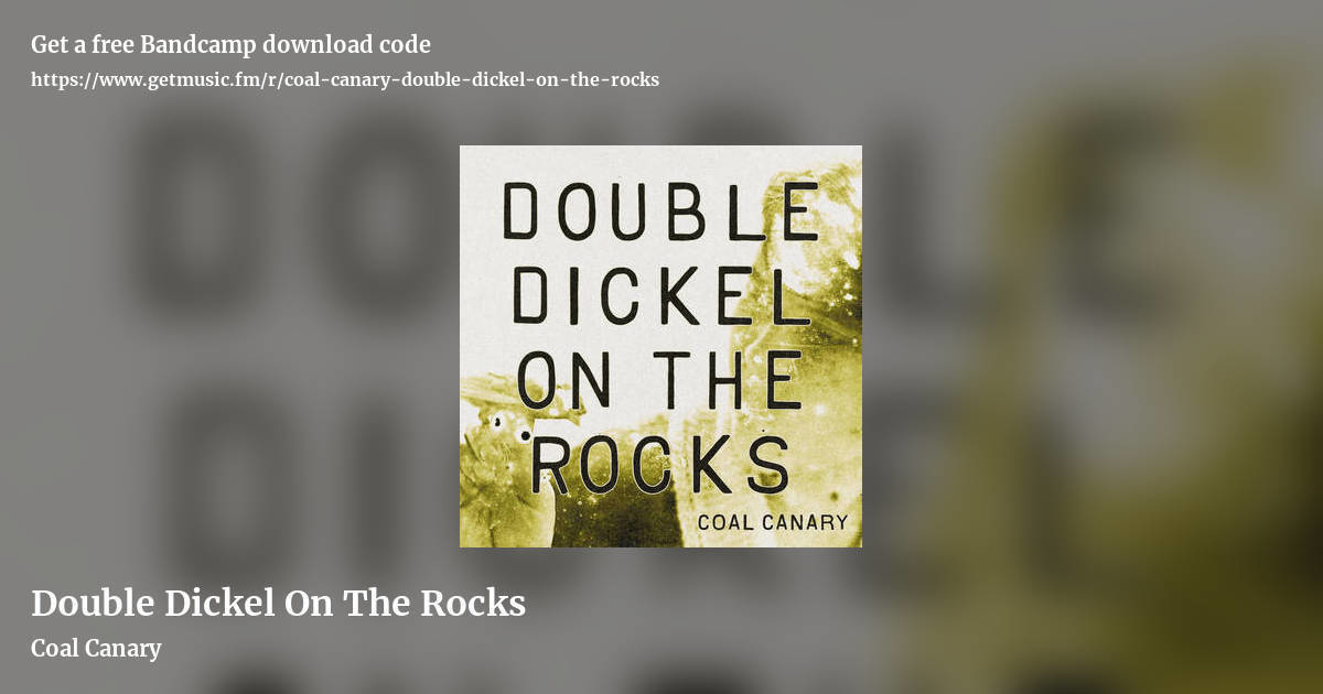 Double Dickel On The Rocks by Coal Canary, landscape promo share image