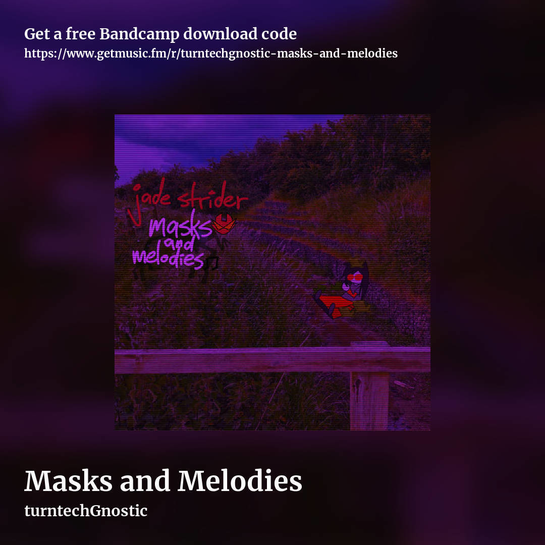 Masks and Melodies by turntechGnostic, square promo share image