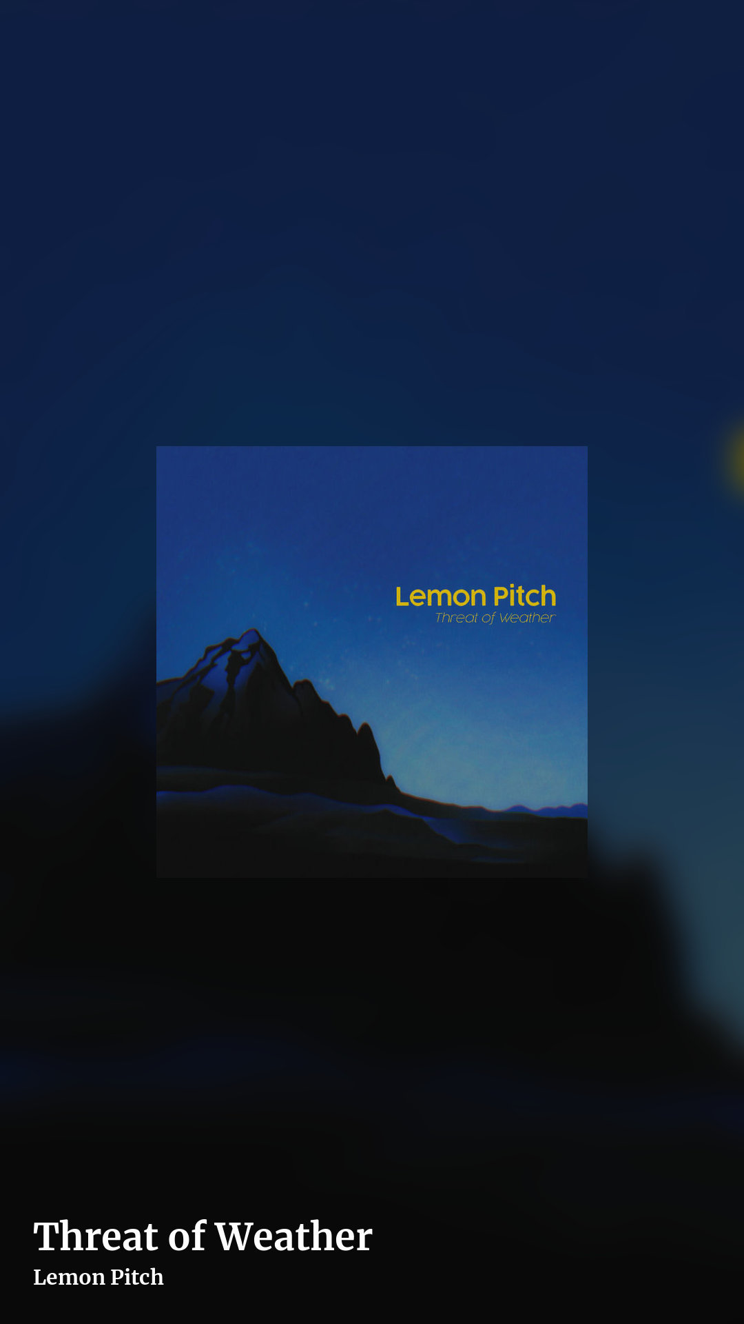 Threat of Weather by Lemon Pitch, story clean share image