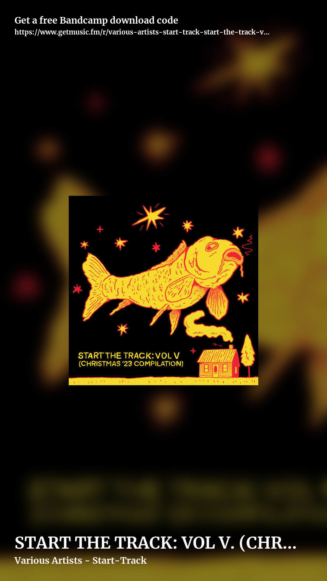 START THE TRACK: VOL V. (CHRISTMAS '23 COMPILATION) by Various Artists - Start-Track, story promo share image