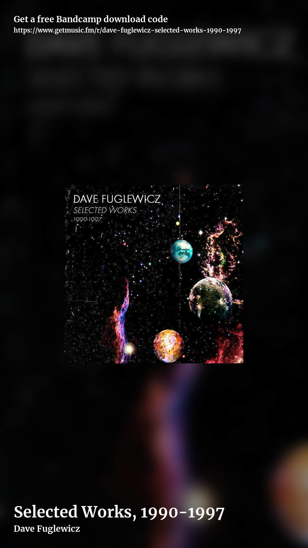 Selected Works, 1990​-​1997 by Dave Fuglewicz, story promo share image