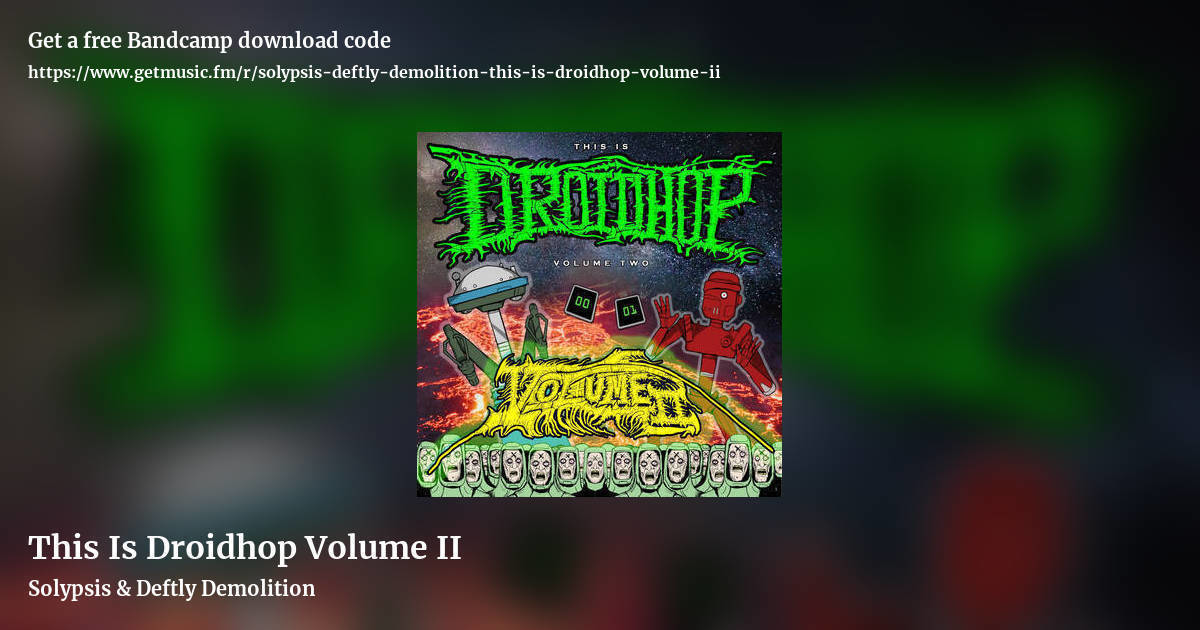 This Is Droidhop Volume II by Solypsis &  Deftly Demolition, landscape promo share image