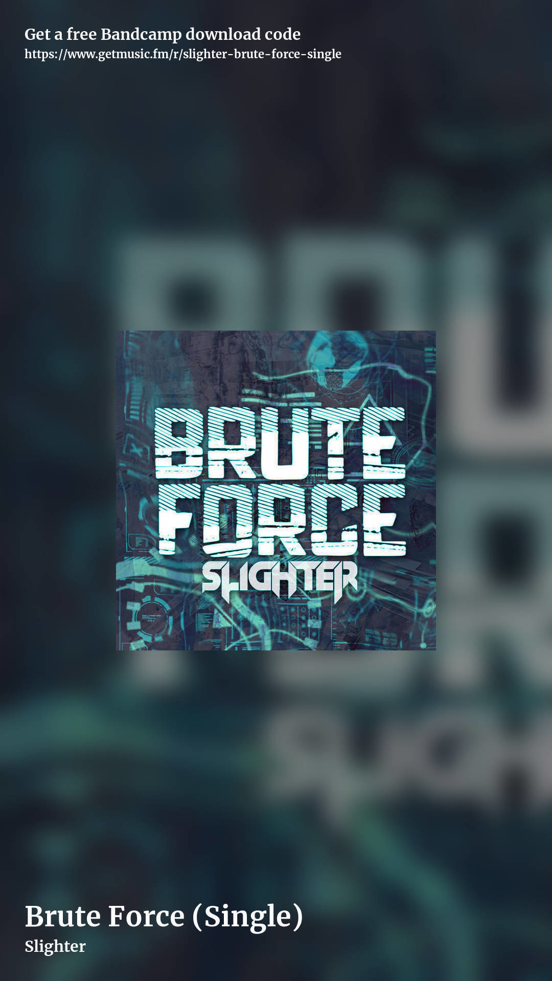 Brute Force (Single) by Slighter, story promo share image