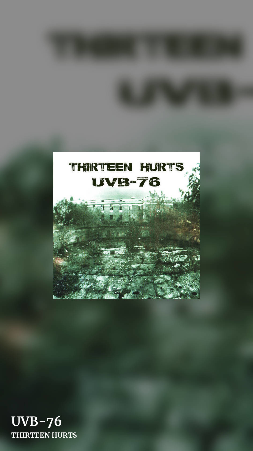 UVB​-​76 by THIRTEEN HURTS, story clean share image