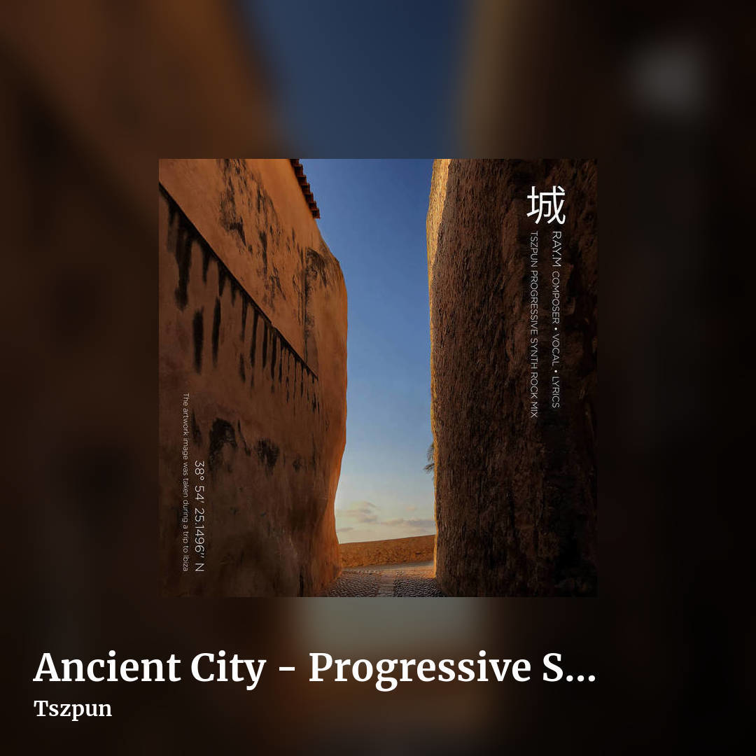 Ancient City - Progressive Synth Rock Mix by Tszpun, square clean share image