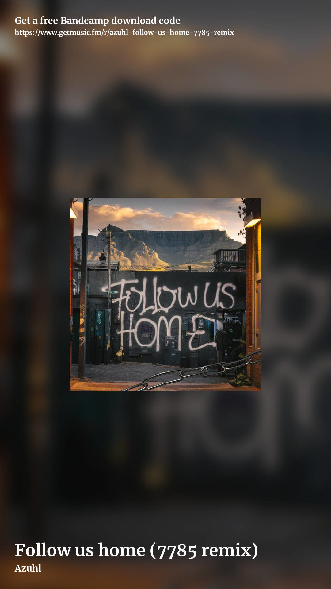 Follow us home (7785 remix) by Azuhl, story promo share image