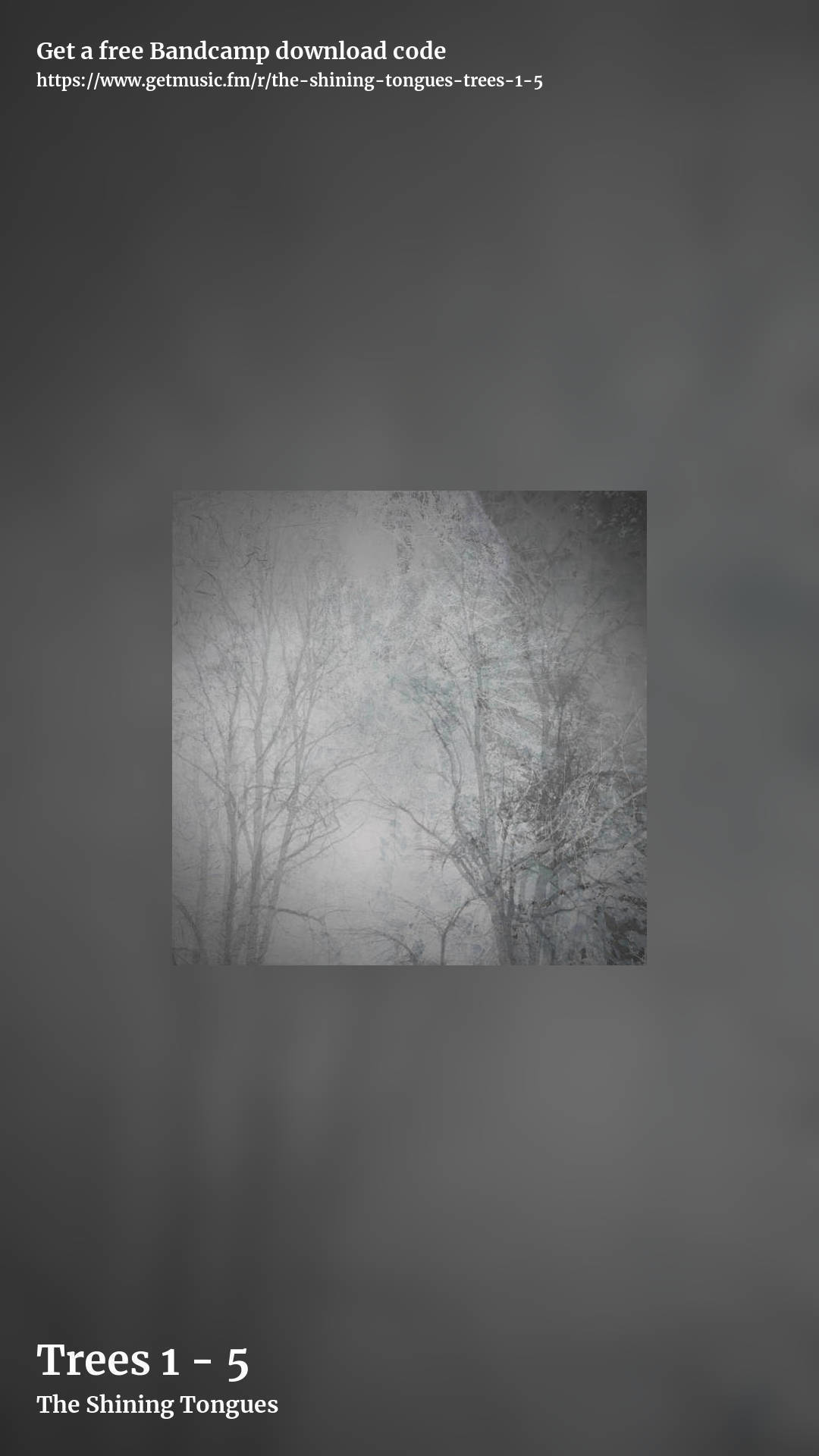 Trees 1 - 5 by The Shining Tongues, story promo share image