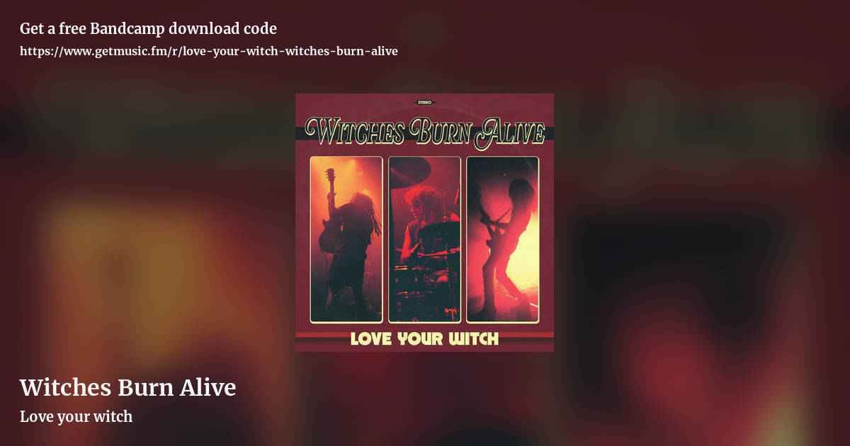 Witches Burn Alive by Love your witch , landscape promo share image