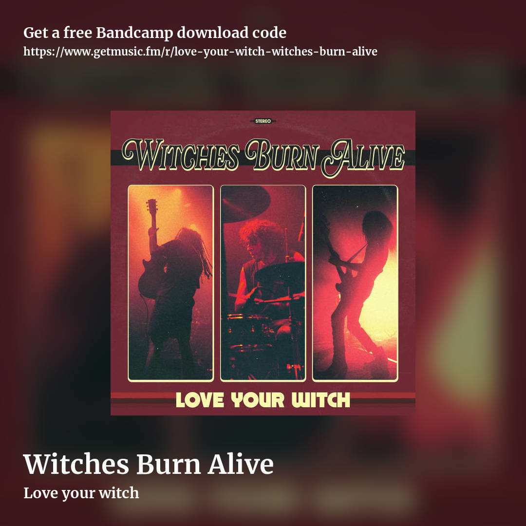 Witches Burn Alive by Love your witch , square promo share image
