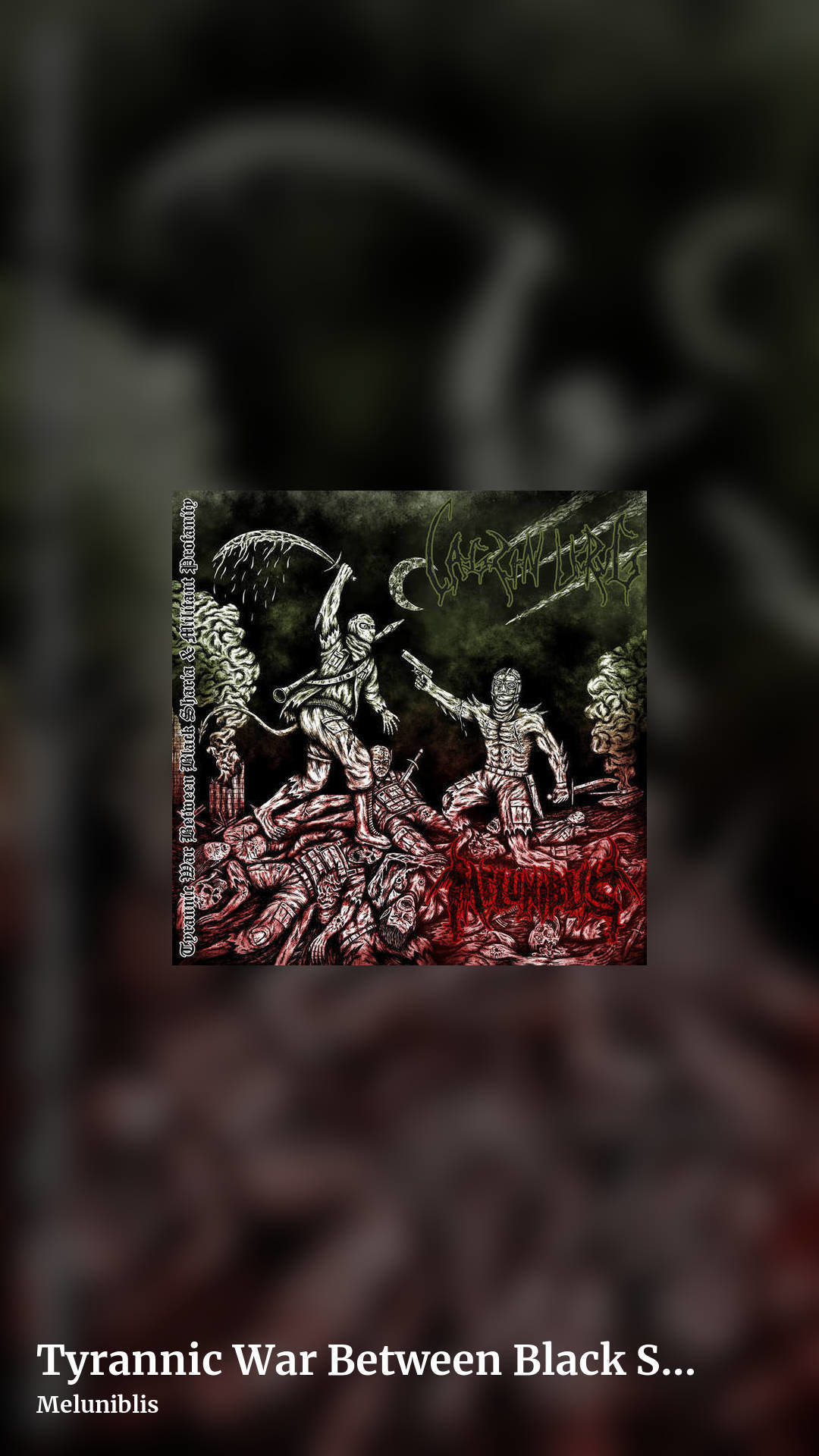 Tyrannic War Between Black Sharia & Militant Profanity (Split With Lagzın Urug) by Meluniblis, story clean share image