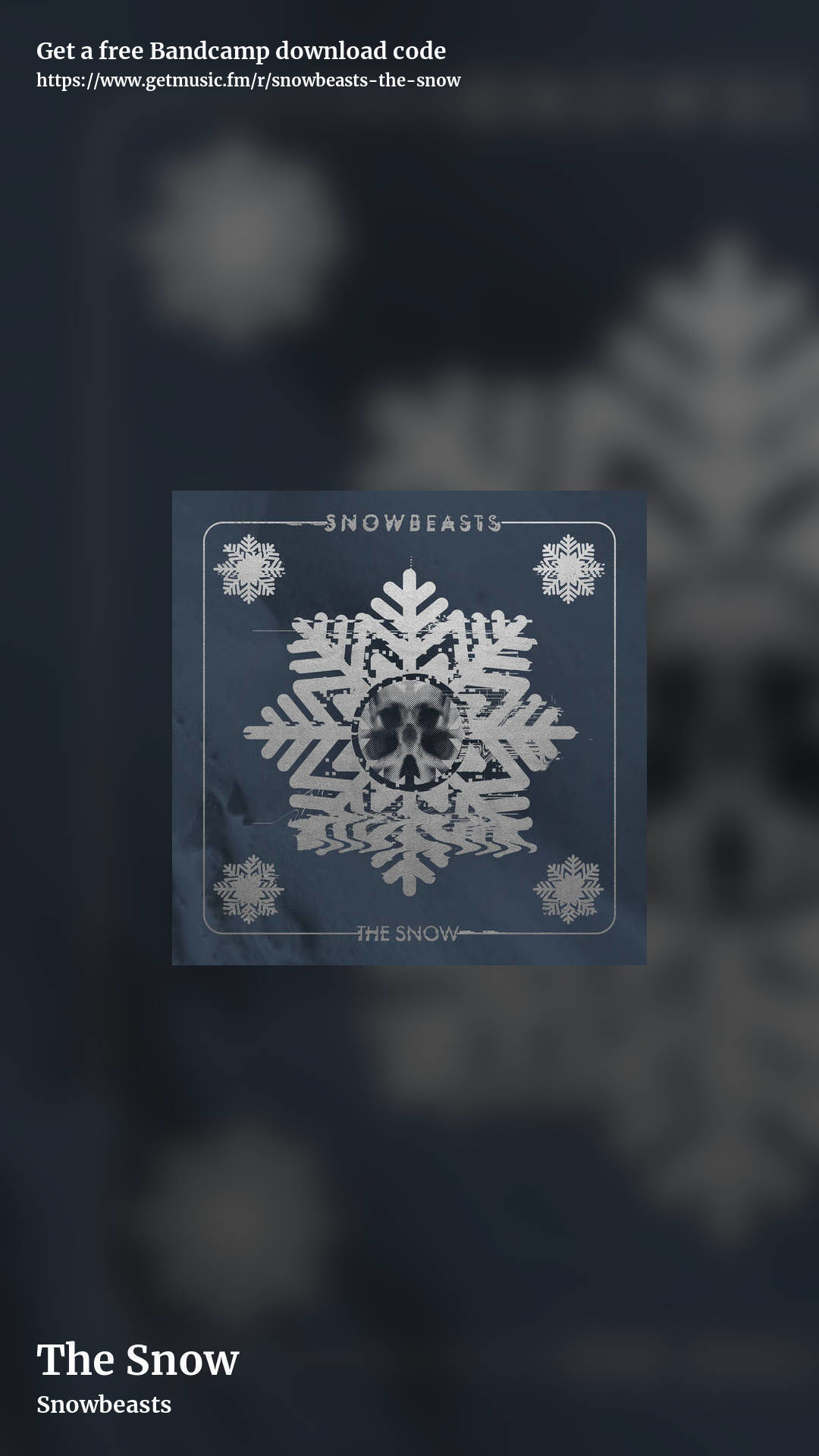 The Snow by Snowbeasts, story promo share image