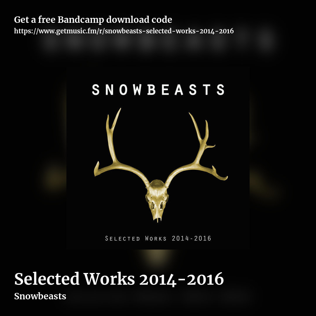 Selected Works 2014-2016 by Snowbeasts, square promo share image