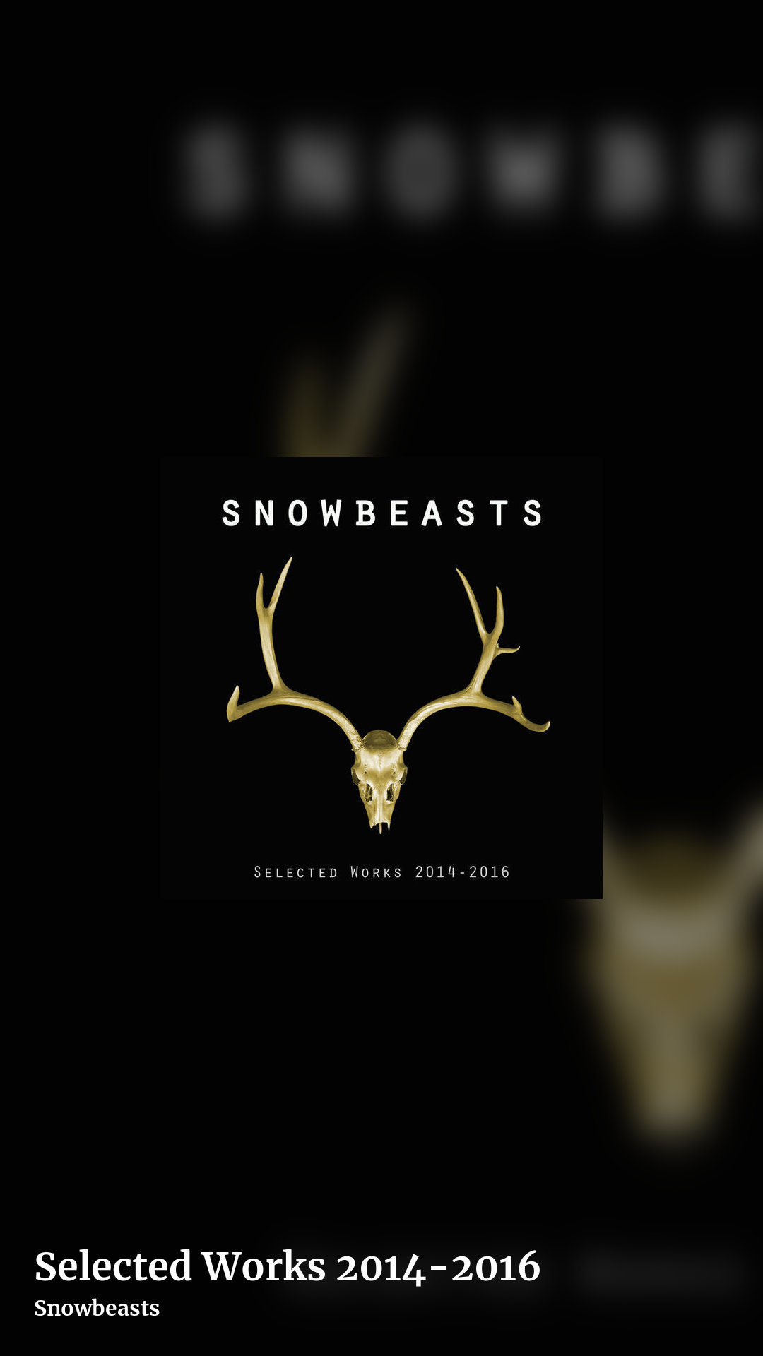 Selected Works 2014-2016 by Snowbeasts, story clean share image