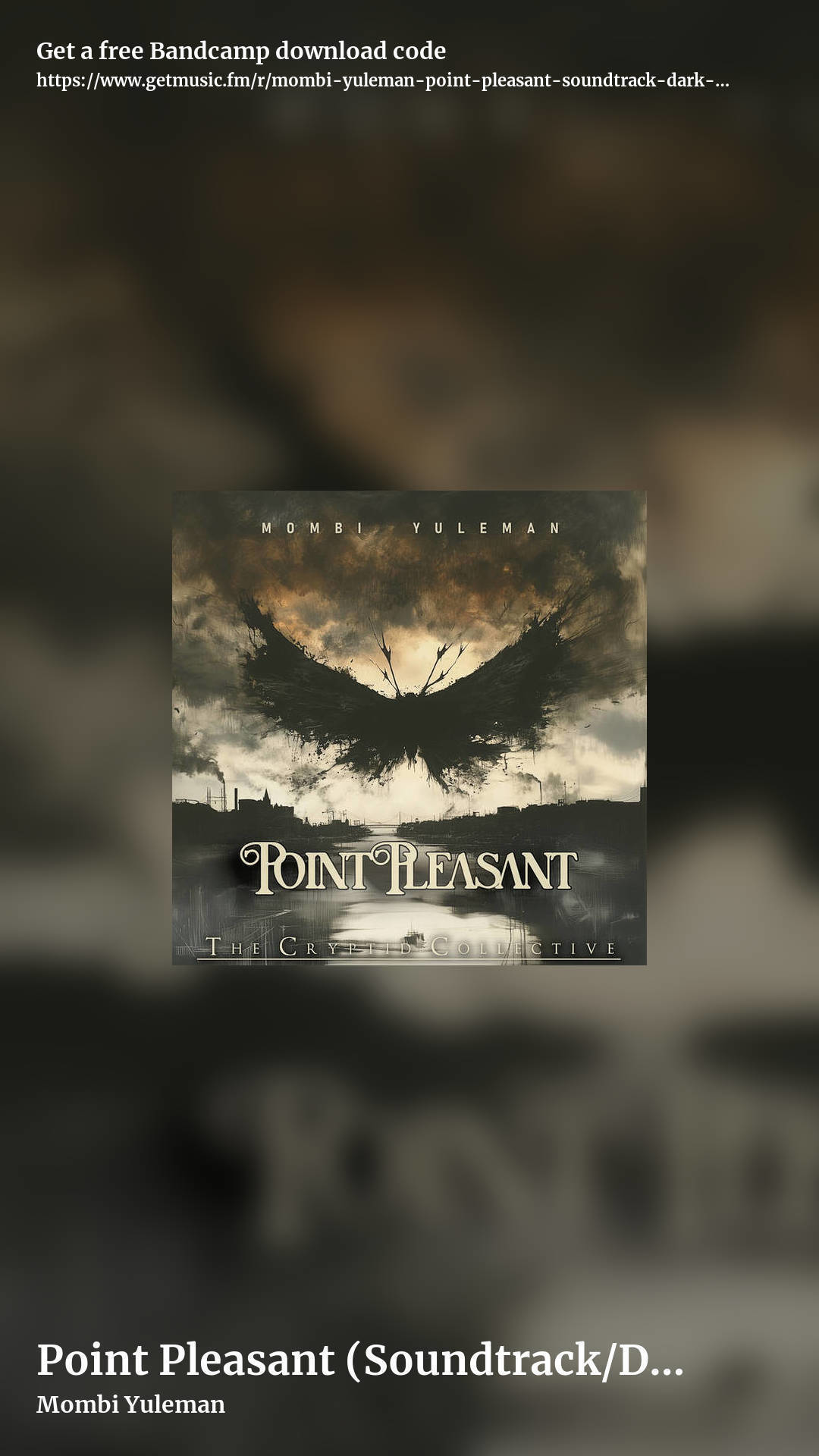 Point Pleasant (Soundtrack/Dark Ambient) by Mombi Yuleman, story promo share image