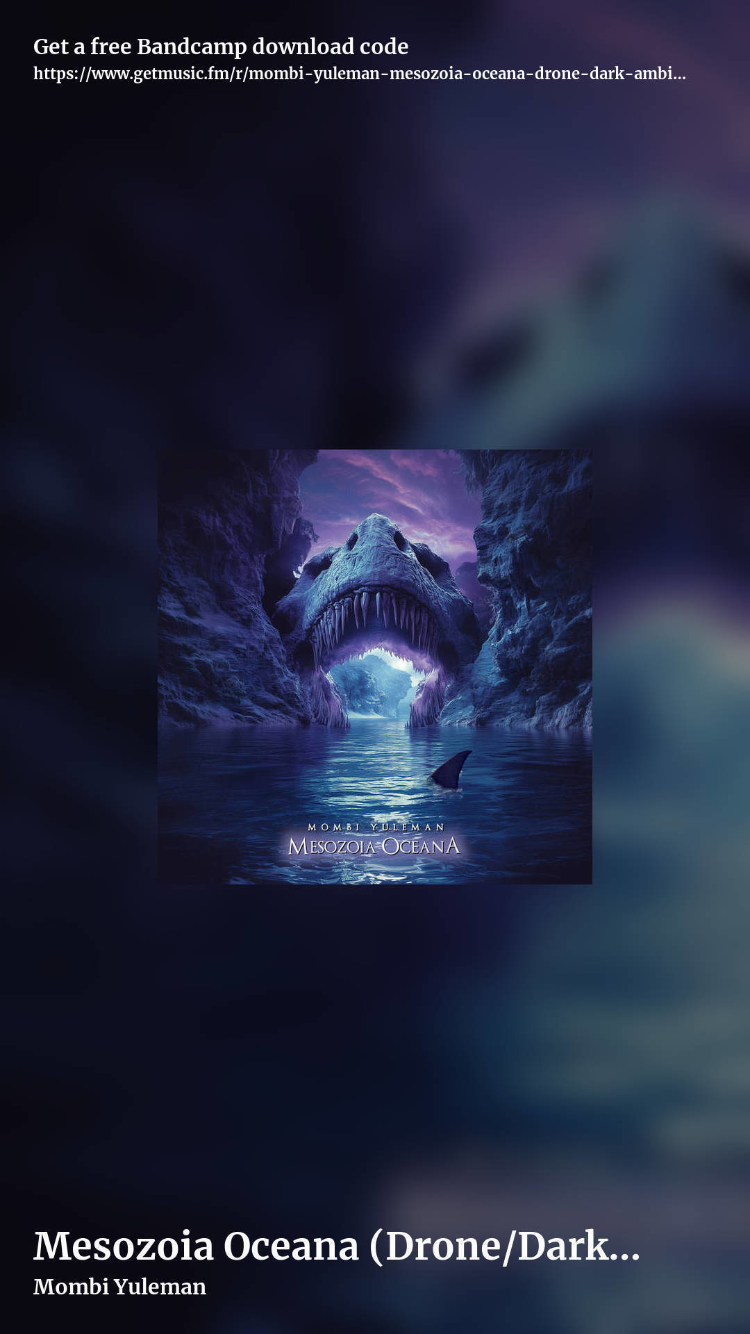 Mesozoia Oceana (Drone/Dark Ambient) by Mombi Yuleman, story promo share image