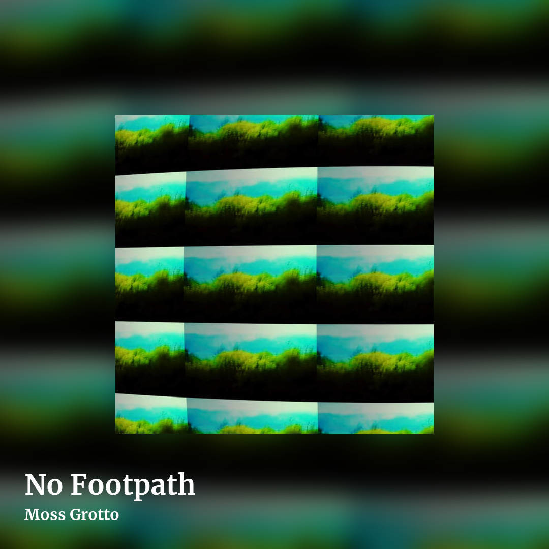 No Footpath by Moss Grotto, square clean share image