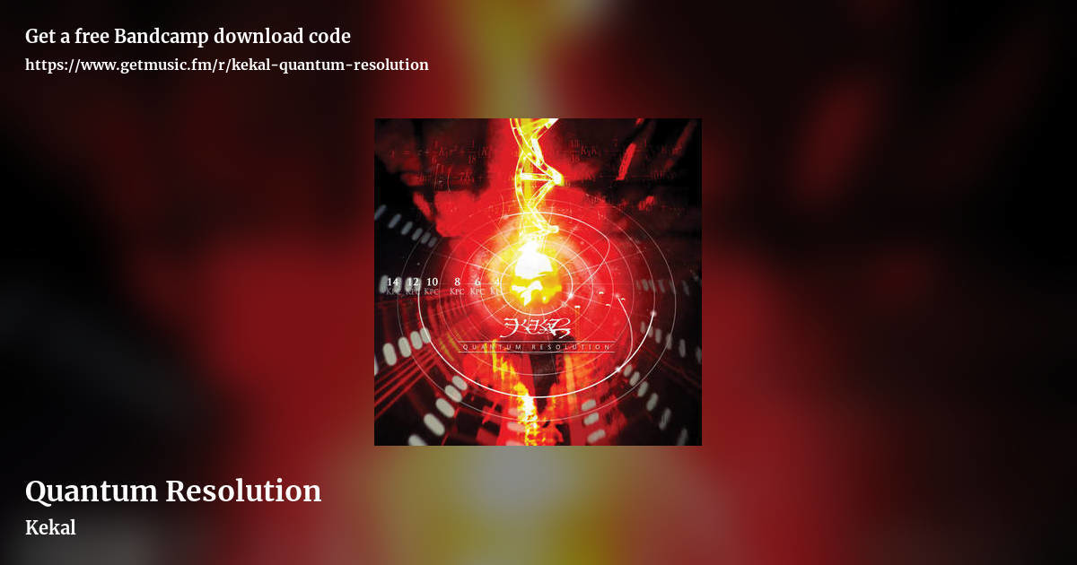 Quantum Resolution by Kekal, landscape promo share image