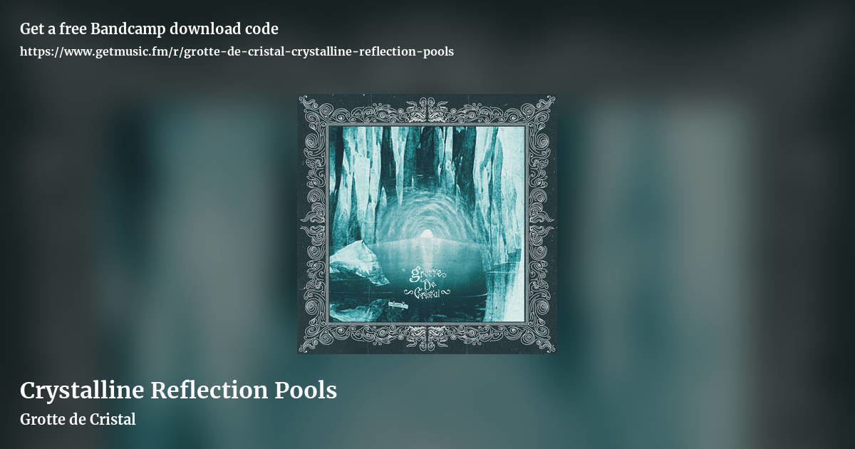 Crystalline Reflection Pools by Grotte de Cristal, landscape promo share image