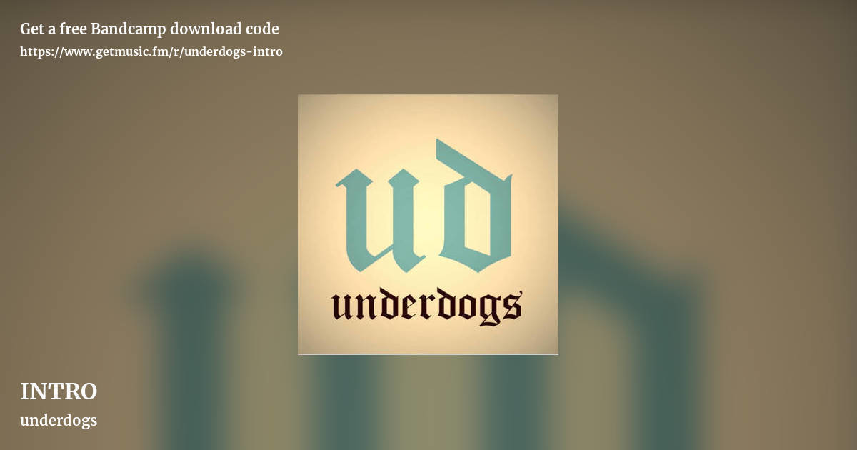 INTRO by underdogs, landscape promo share image