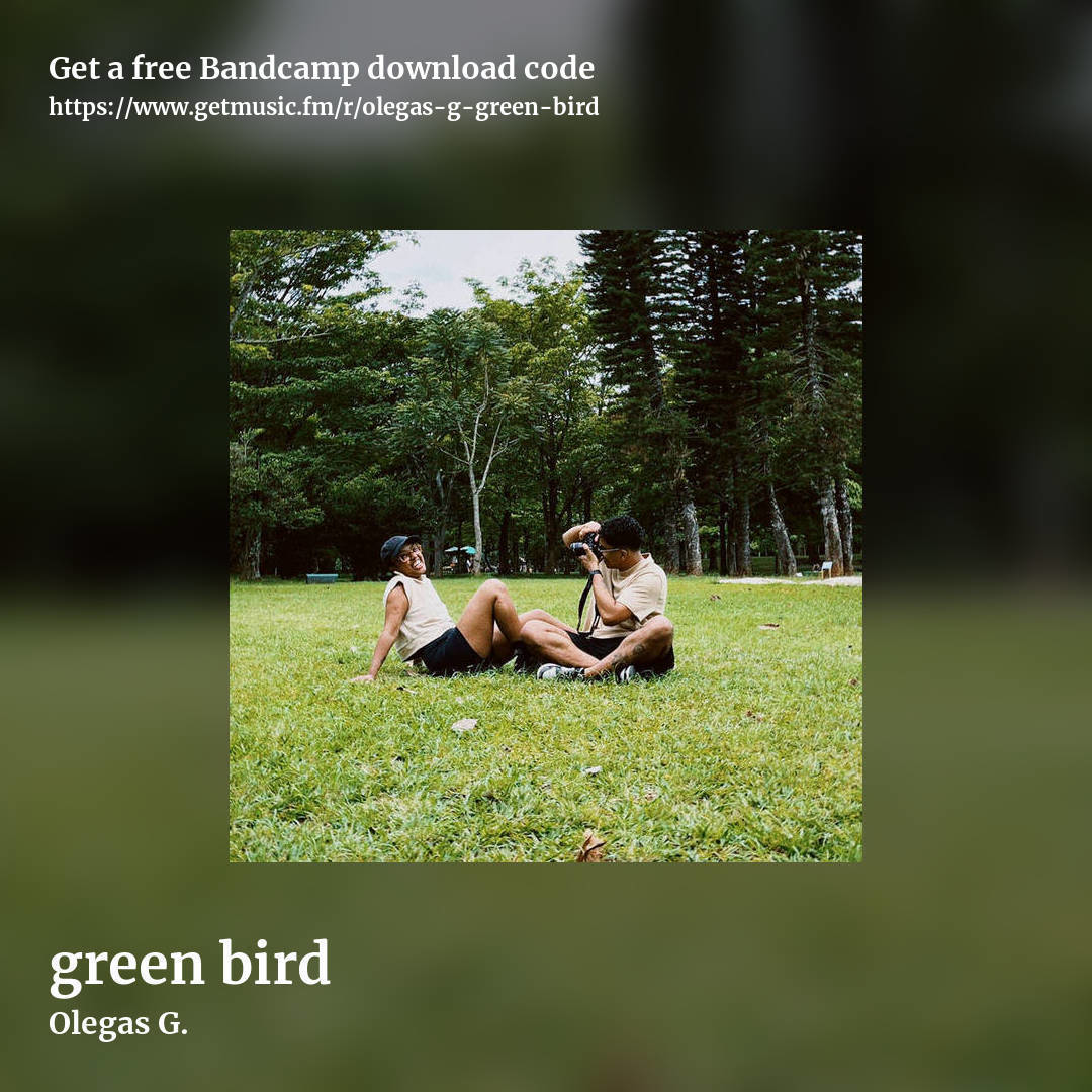 green bird by Olegas G., square promo share image