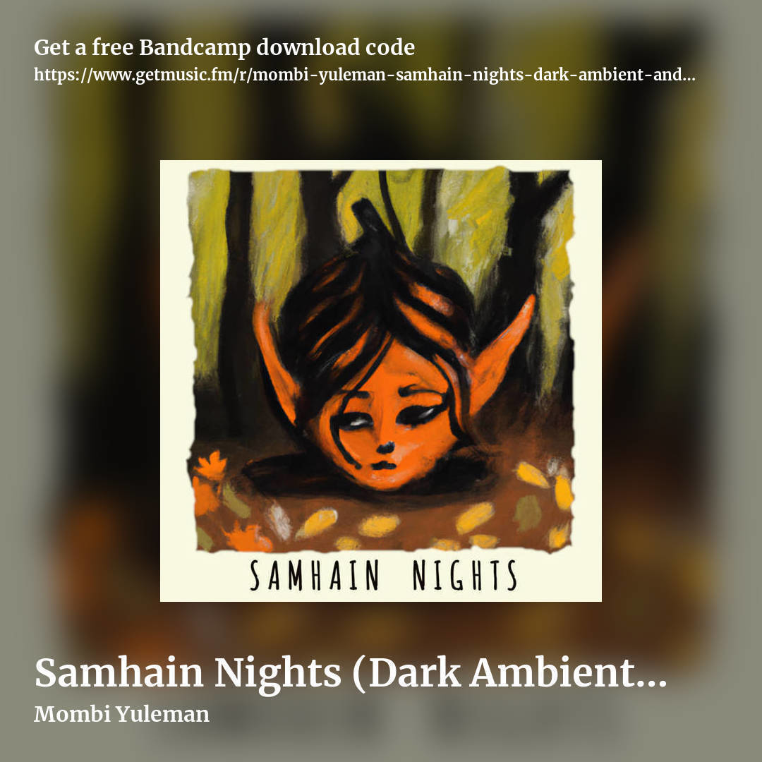 Samhain Nights (Dark Ambient and Soundtrack Mix) by Mombi Yuleman, square promo share image
