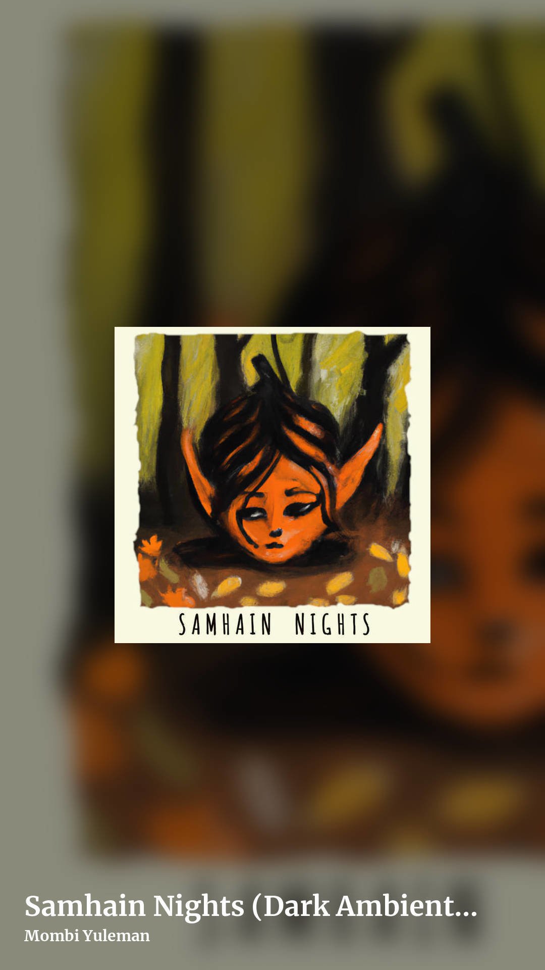 Samhain Nights (Dark Ambient and Soundtrack Mix) by Mombi Yuleman, story clean share image