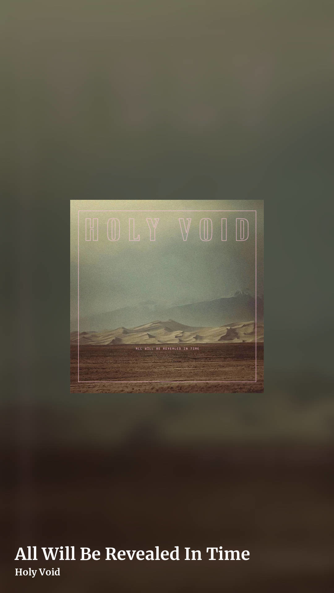 All Will Be Revealed In Time by Holy Void, story clean share image