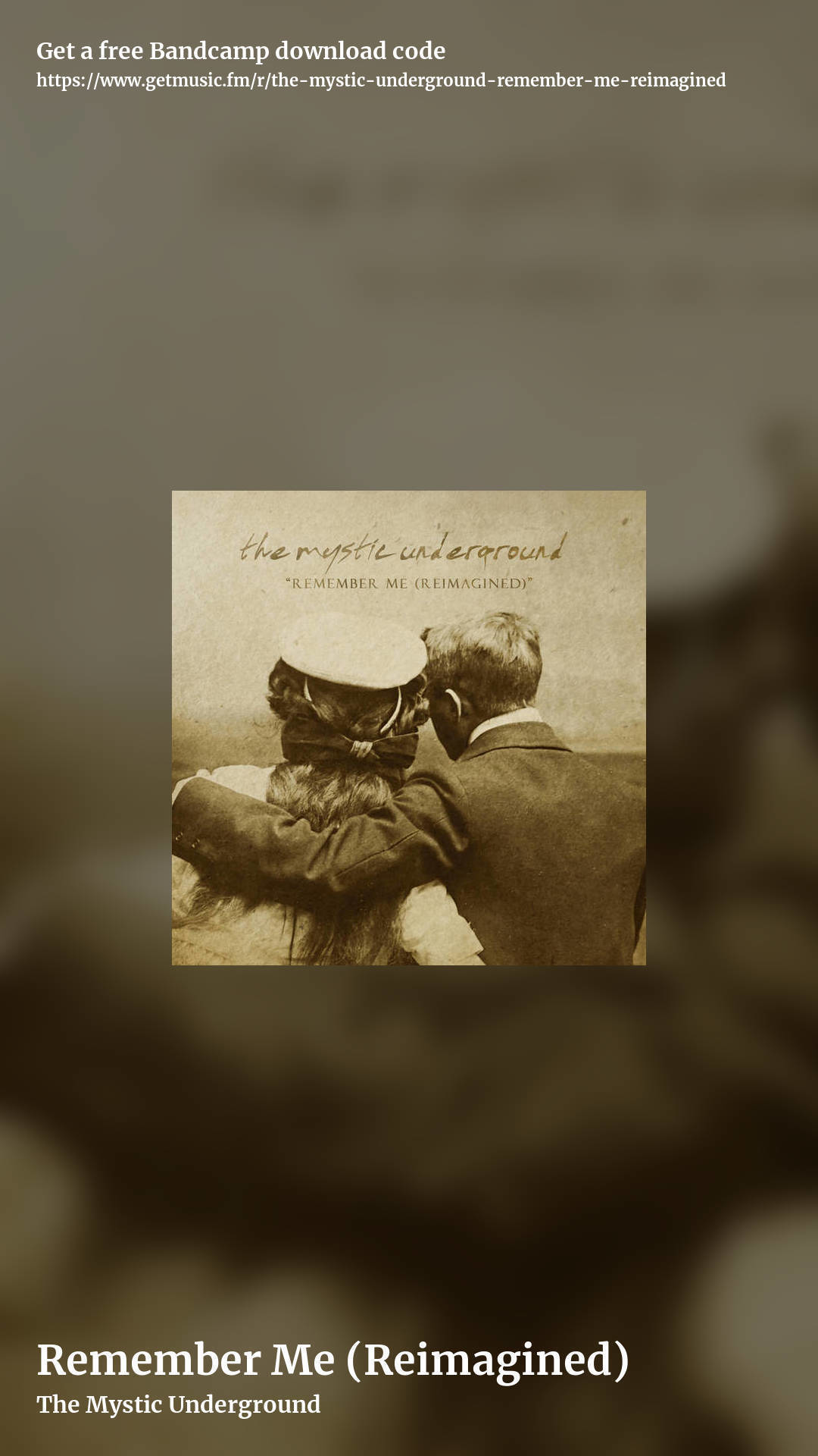 Remember Me (Reimagined) by The Mystic Underground , story promo share image