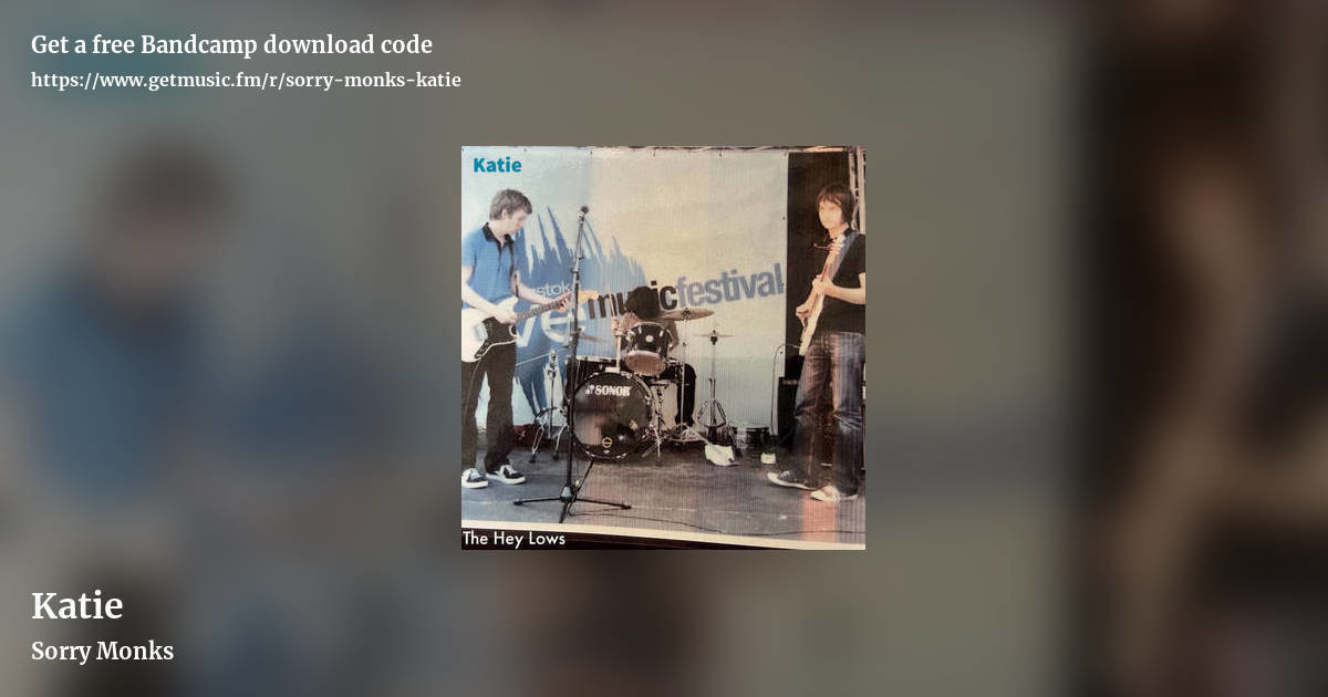 Katie by Sorry Monks, landscape promo share image