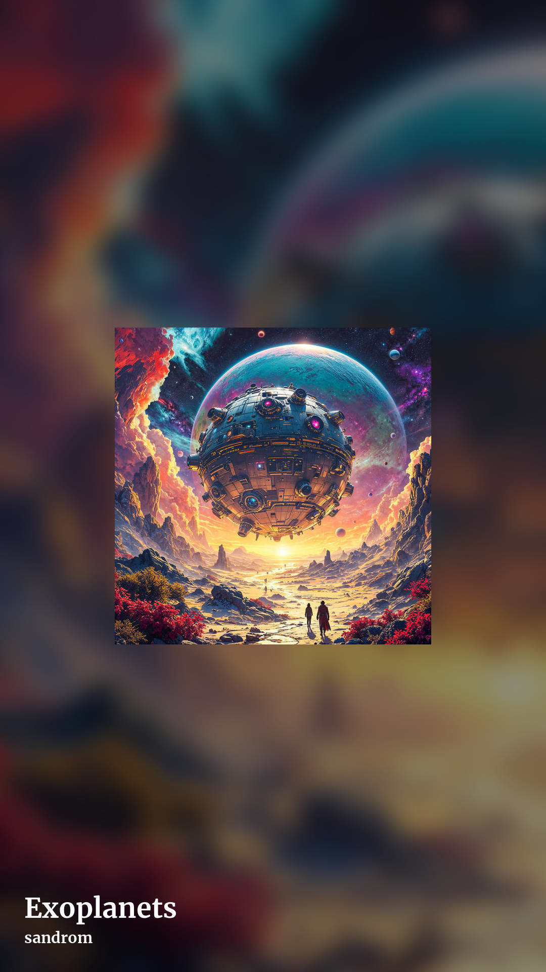 Exoplanets by sandrom, story clean share image