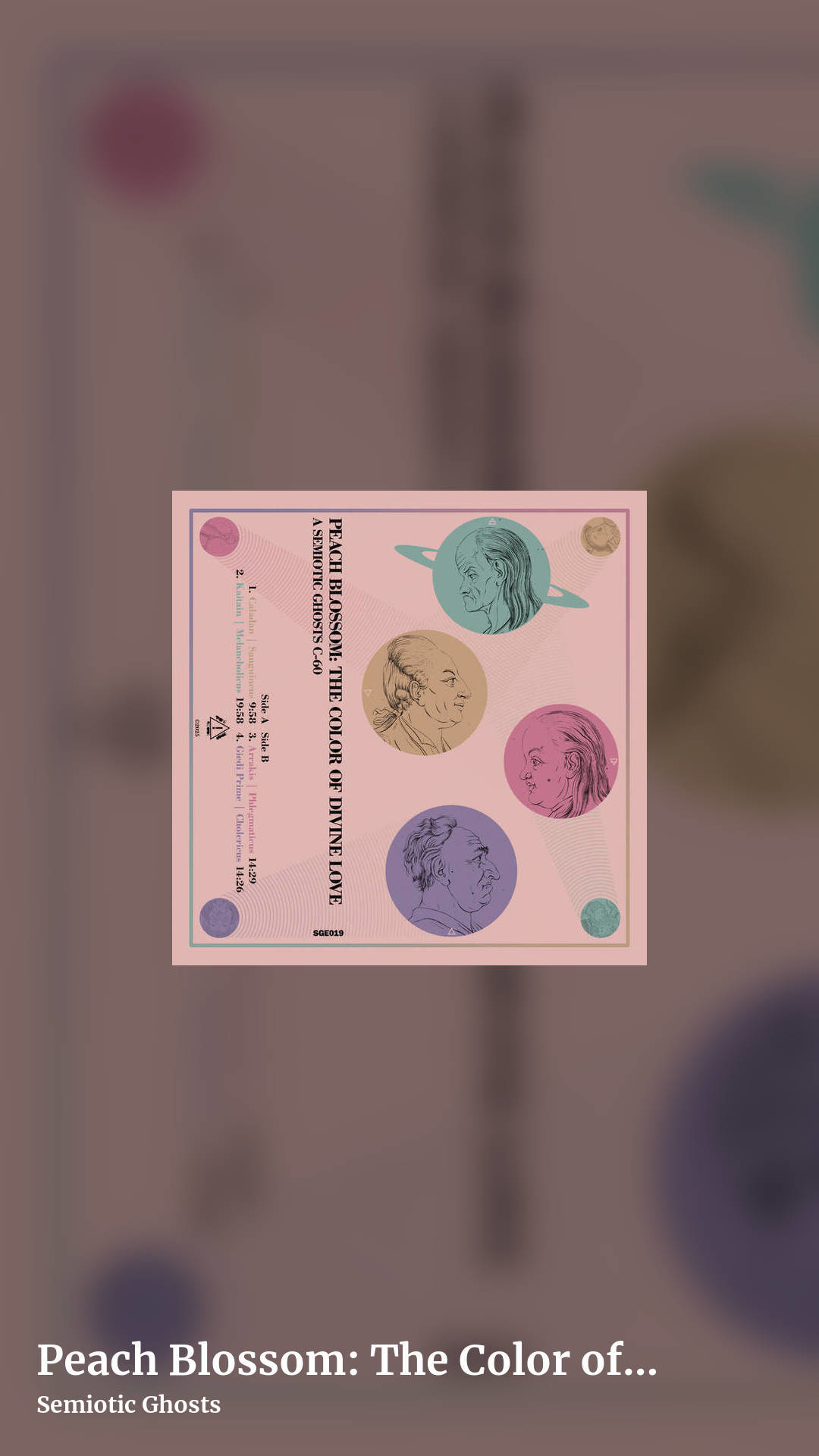 Peach Blossom: The Color of Divine Love by Semiotic Ghosts, story clean share image